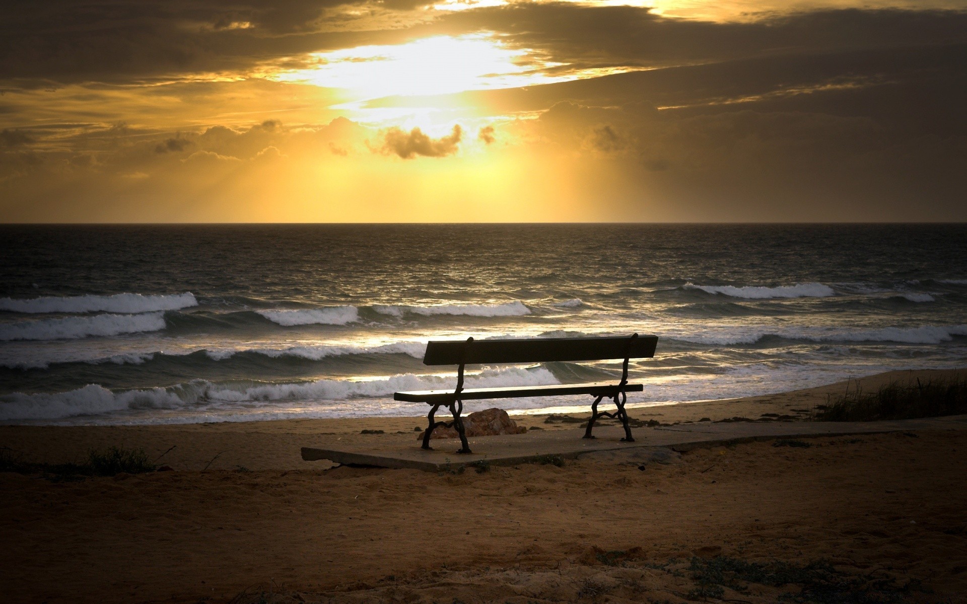 mer et océan coucher de soleil plage eau océan mer aube soleil crépuscule sable surf paysage mer soir beau temps vague