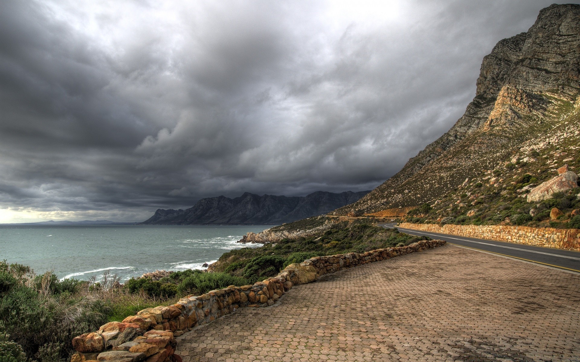 sea and ocean water landscape travel sea seashore ocean sky nature beach scenic mountain rock outdoors island cloud