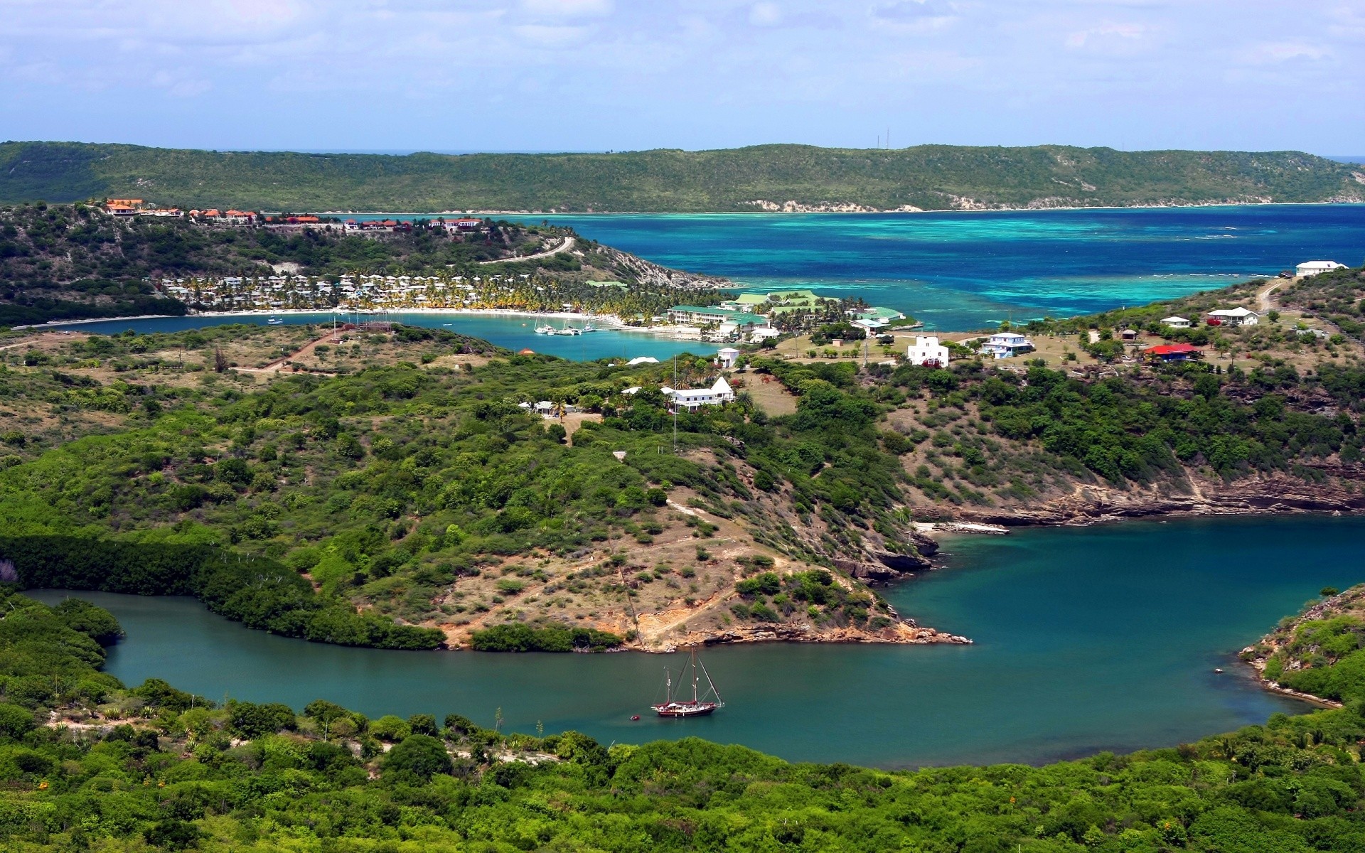 sea and ocean water seashore travel sea beach island bay outdoors landscape ocean daylight summer sky seascape nature