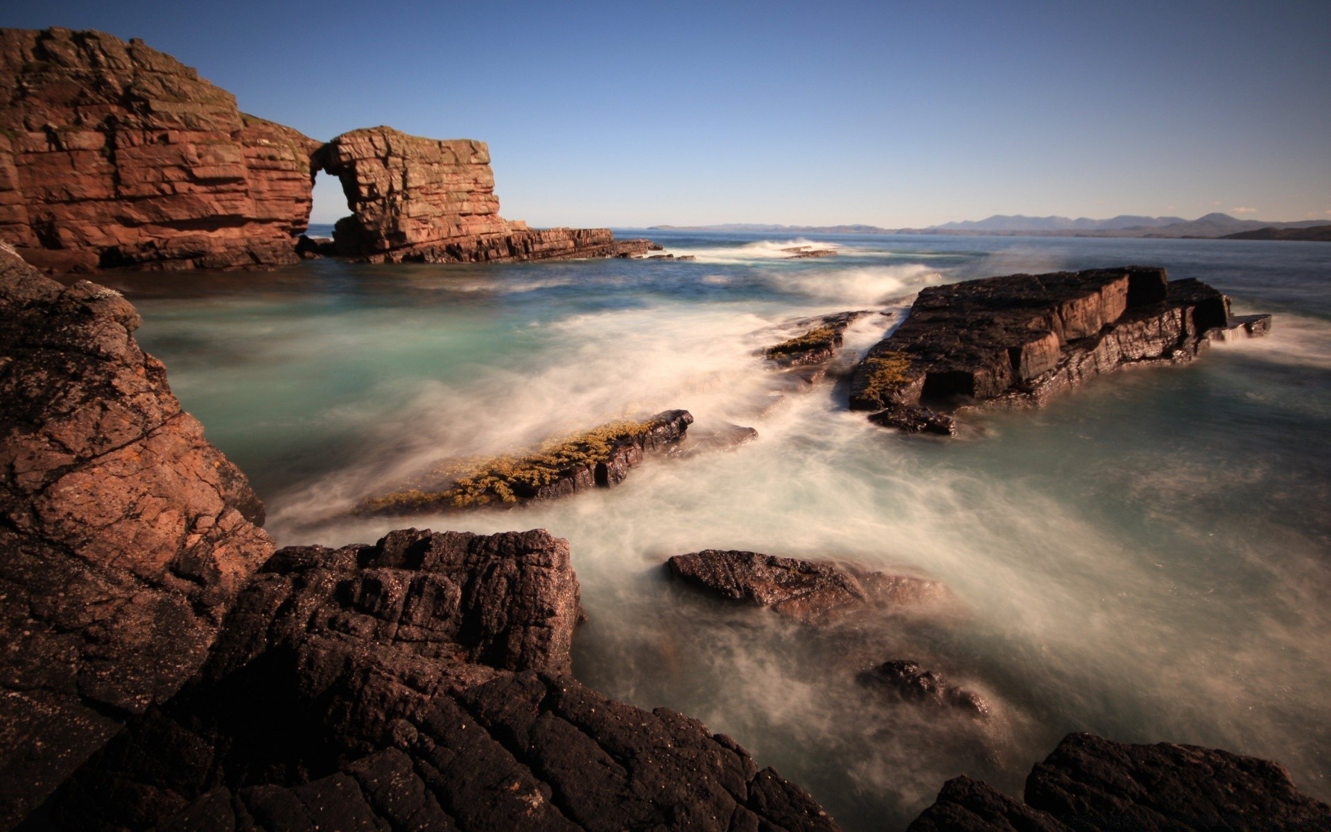 sea and ocean water sunset seashore travel landscape ocean sea beach dawn rock evening seascape sky outdoors scenic dusk nature