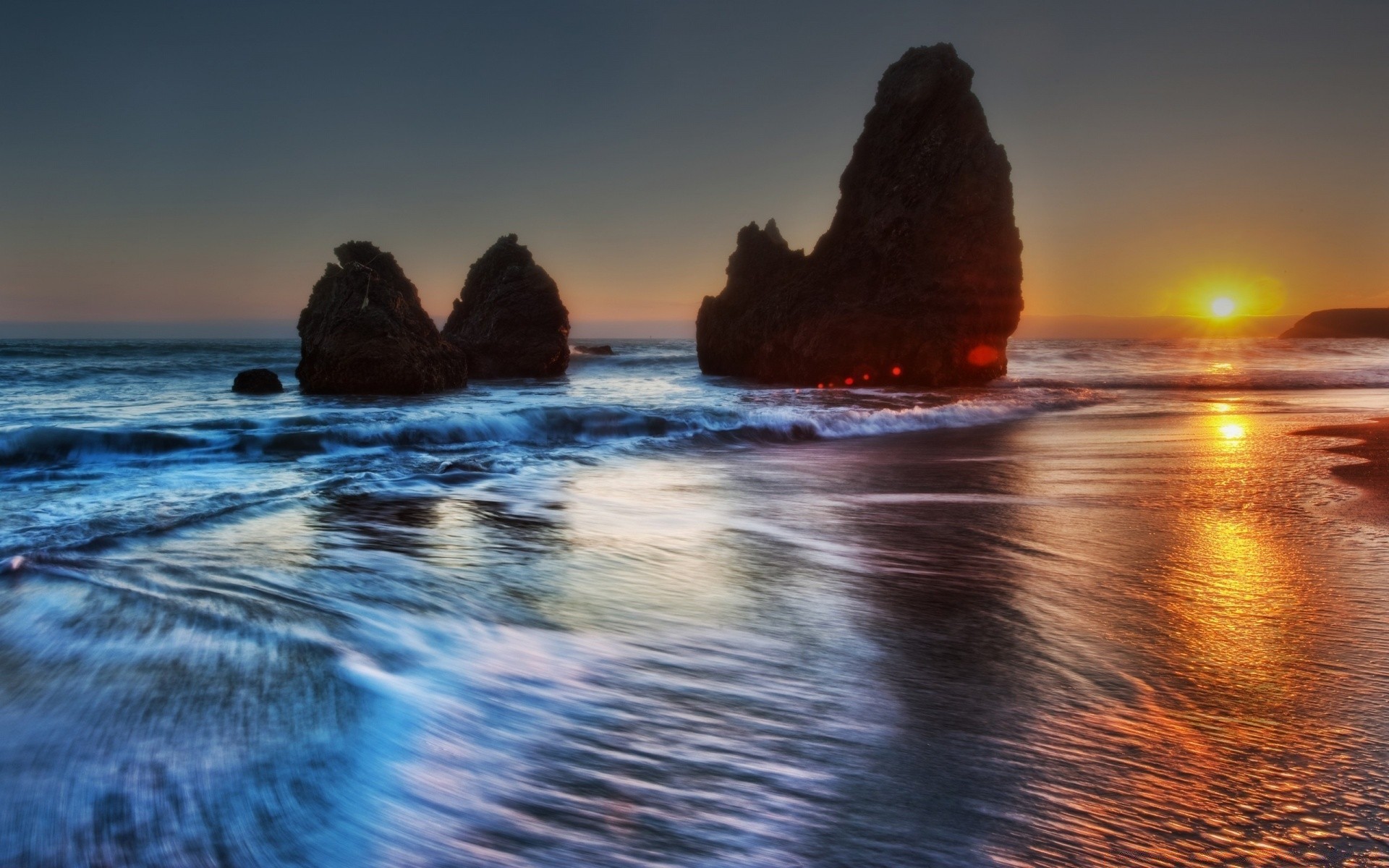 mare e oceano tramonto acqua spiaggia crepuscolo oceano sera mare alba mare sole paesaggio viaggi surf cielo paesaggio