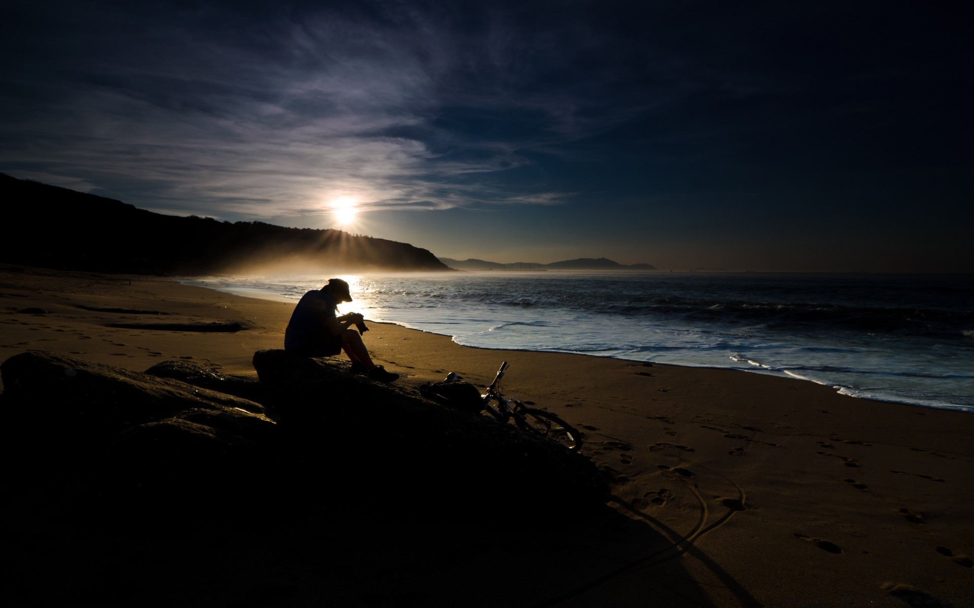 mar y océano puesta de sol playa amanecer anochecer agua noche sol mar océano iluminado surf paisaje paisaje mar