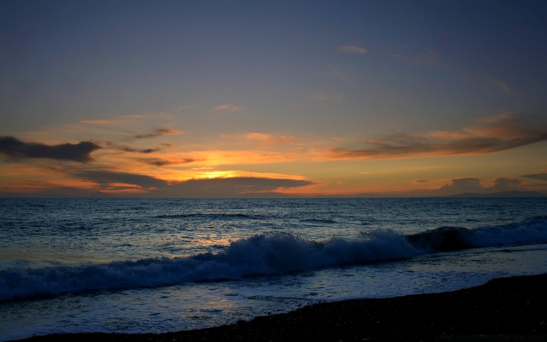 sea and ocean sunset water dawn dusk evening sea beach sun ocean seascape sky landscape