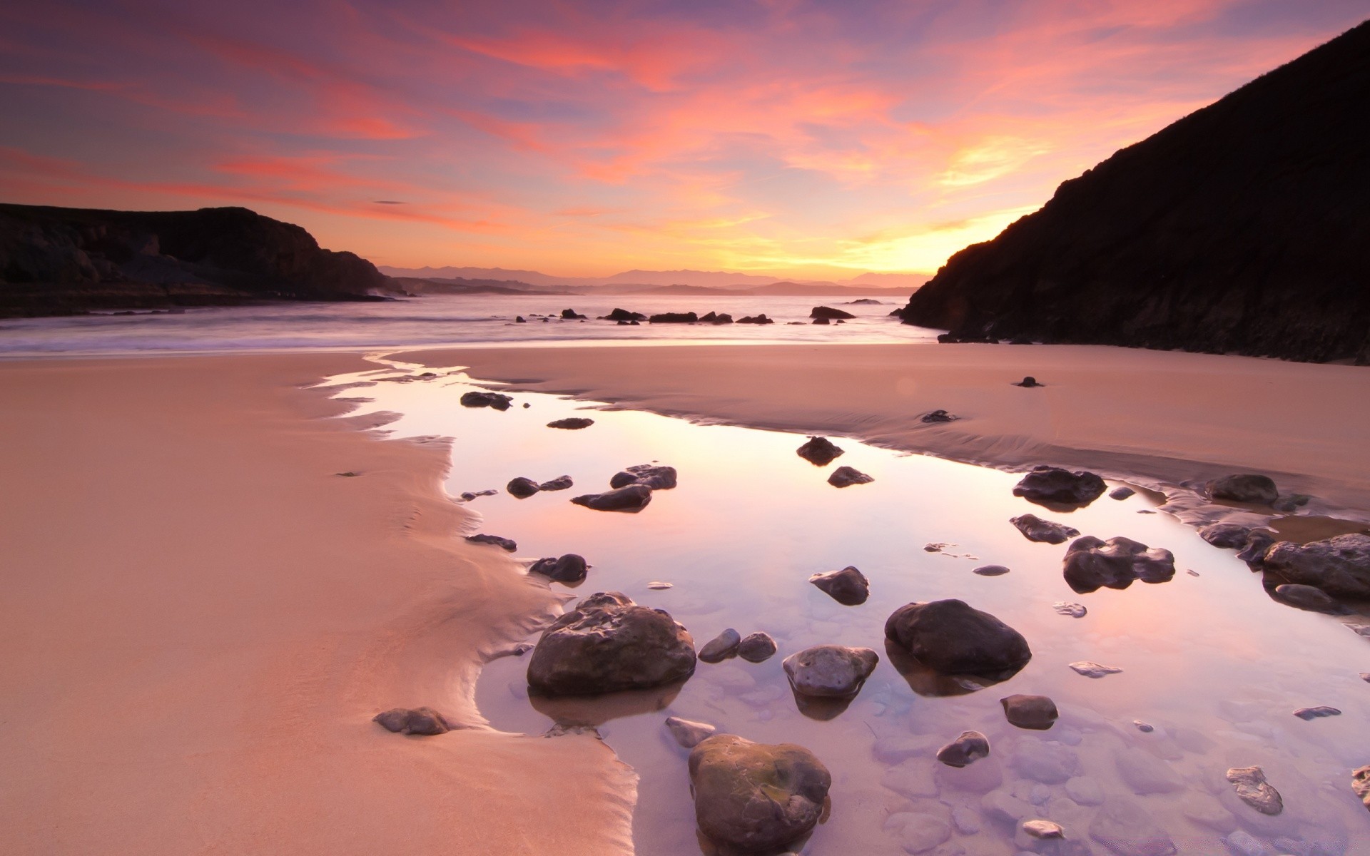 mer et océan plage mer eau sable coucher de soleil océan paysage mer voyage aube crépuscule soir soleil paysage nature ciel