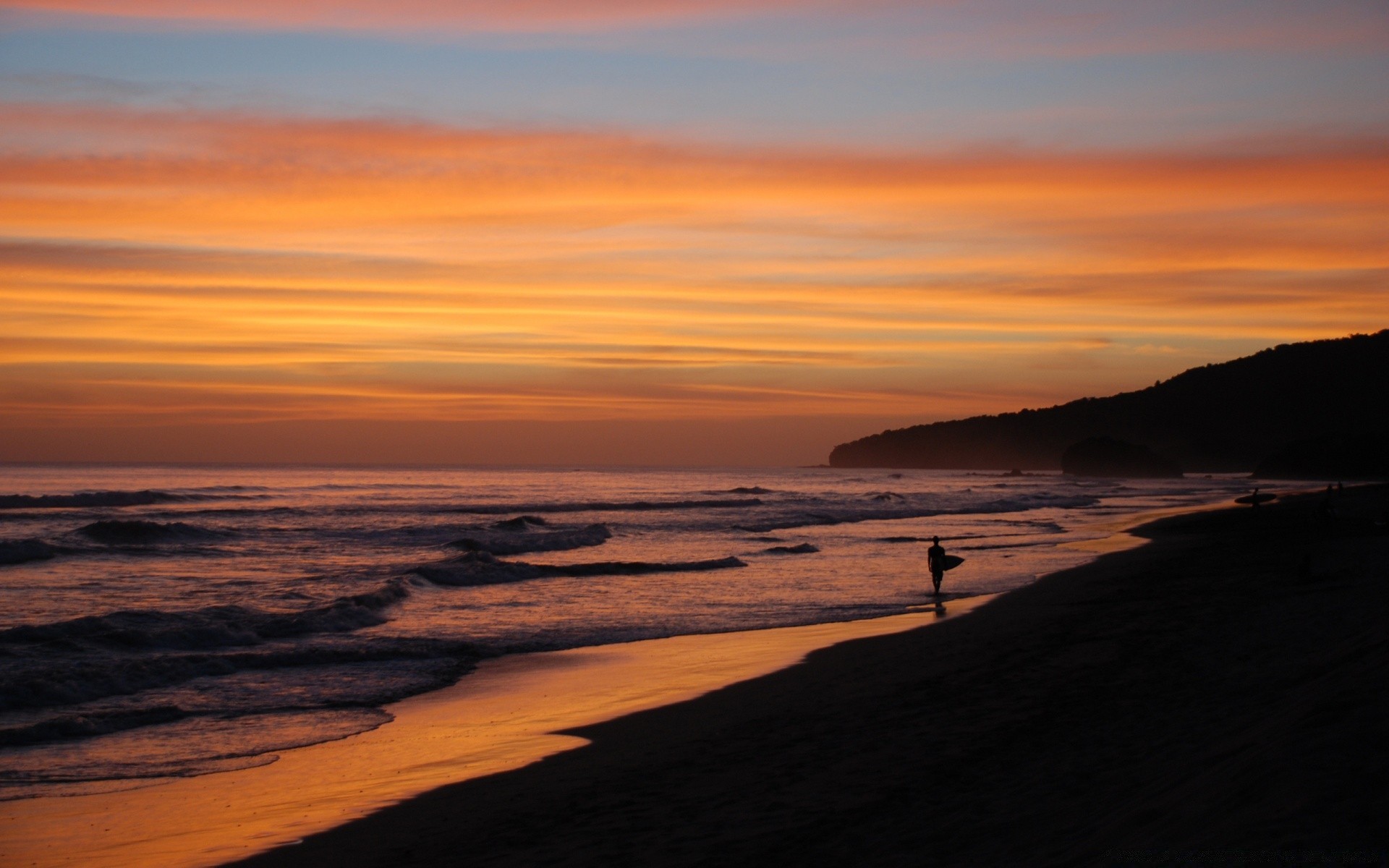 meer und ozean sonnenuntergang wasser dämmerung abend dämmerung strand meer ozean meer landschaft landschaft himmel im freien