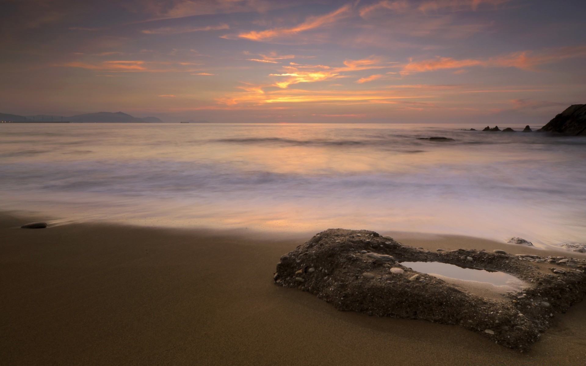 mer et océan plage coucher de soleil eau mer océan mer aube paysage paysage sable soir crépuscule soleil voyage ciel