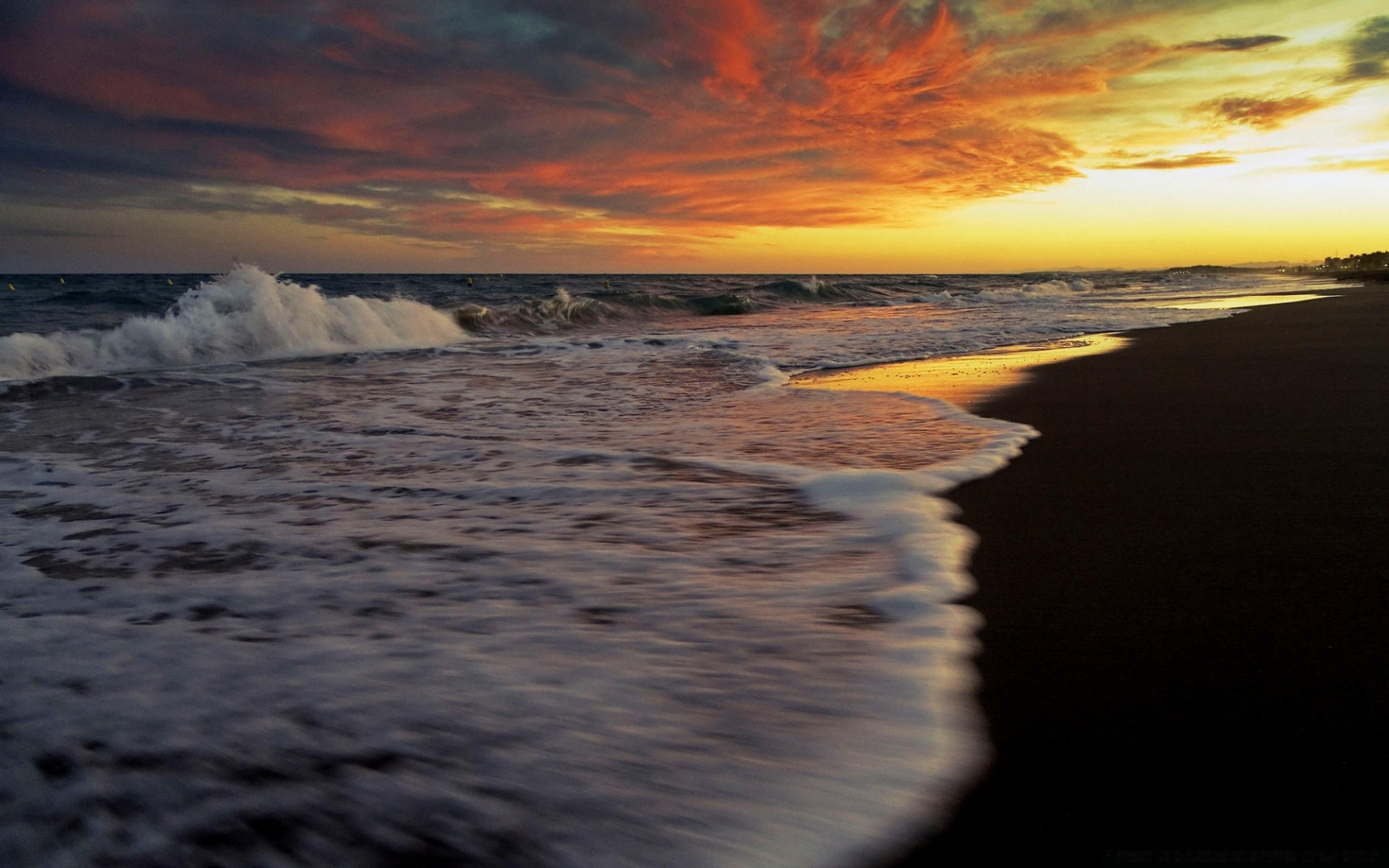 morze i ocean zachód słońca woda plaża świt wieczór ocean morze zmierzch morze krajobraz krajobraz słońce odbicie surf podróże niebo