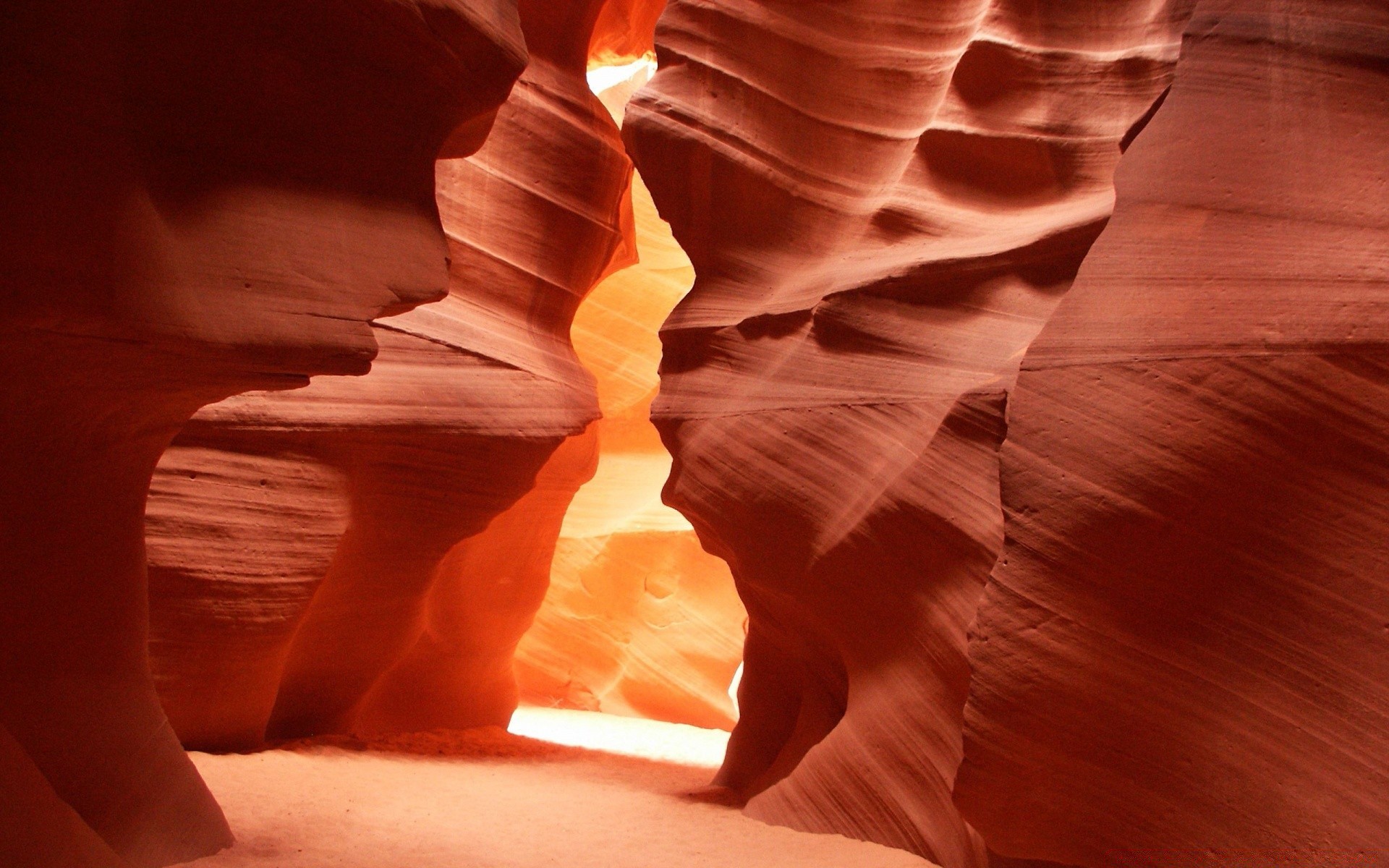 deserto arenaria antilope canyon erosione sfocatura slot geologia all aperto viaggi arte natura stretto tramonto pagine sabbia