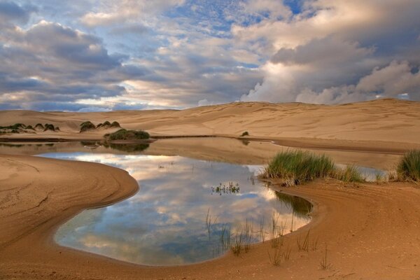 Outdoor travel in the desert