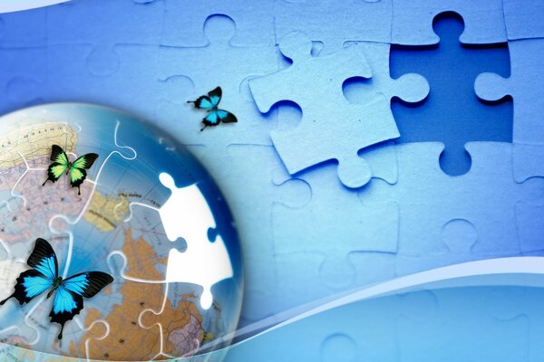 Puzzle immagine per il desktop