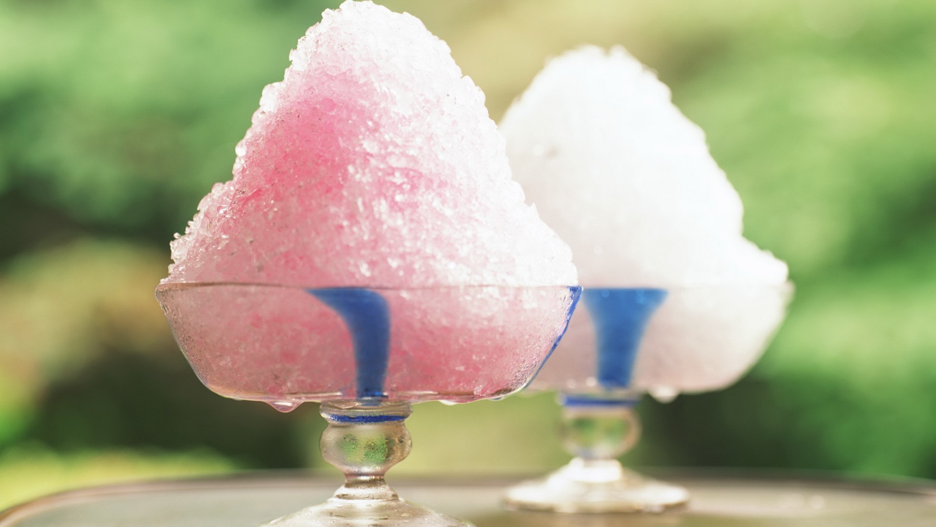 essen & trinken sommer im freien natur wasser eis blume unschärfe kälte blatt