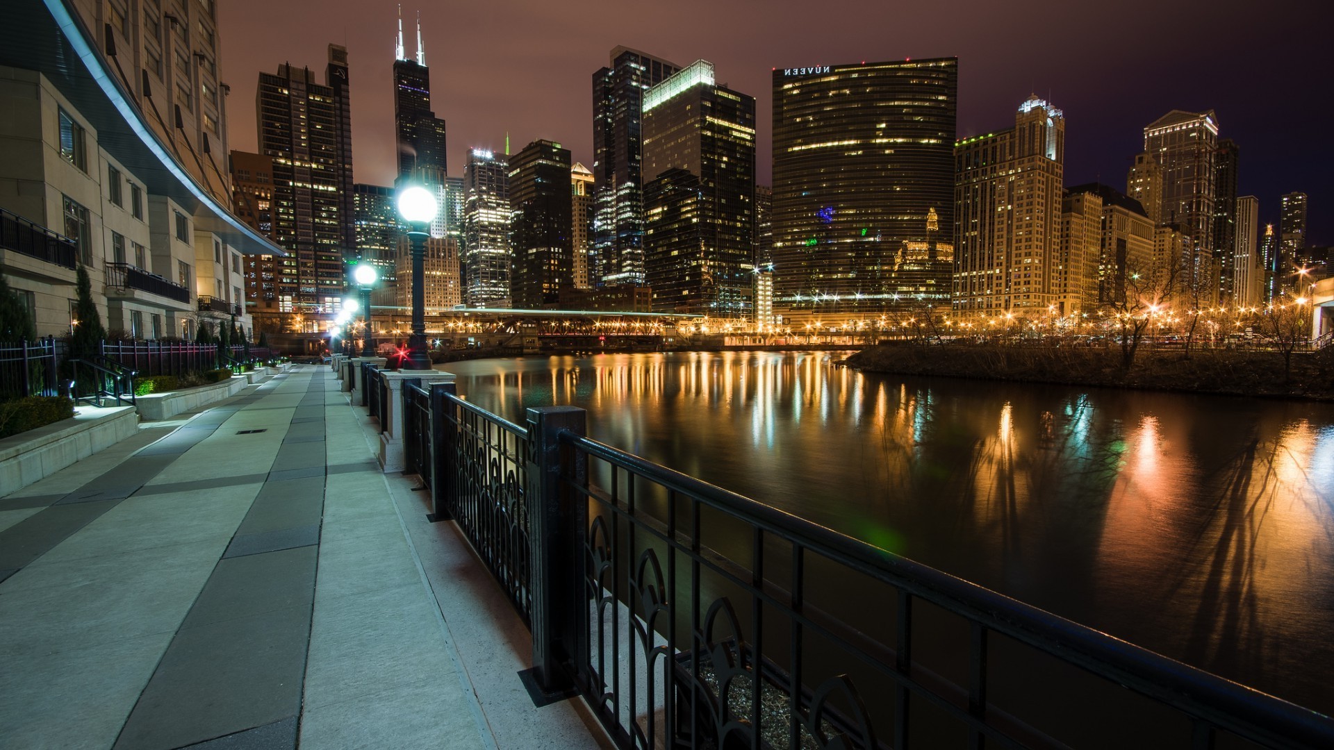 city skyscraper architecture skyline building cityscape downtown office travel business reflection urban dusk bridge tower evening finance river light modern