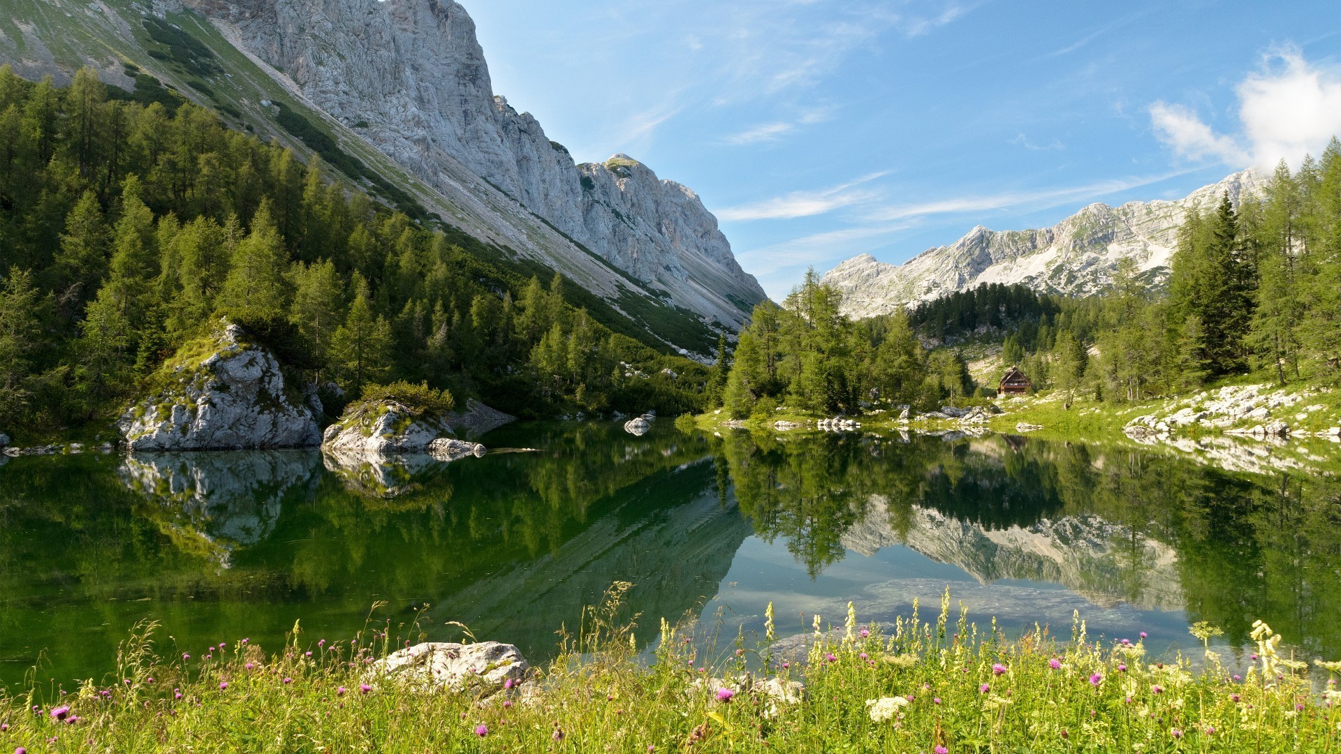 lake nature water landscape mountain outdoors travel summer scenic wood sky reflection river grass scenery valley rock tree sight