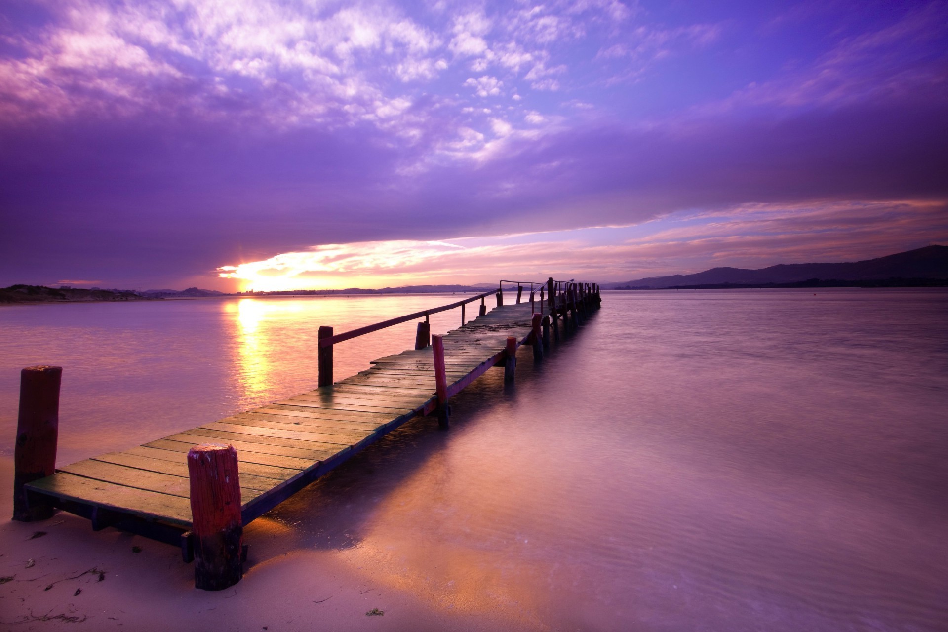 tramonto e alba tramonto alba acqua spiaggia sole molo oceano mare molo crepuscolo paesaggio sera passerella cielo viaggi estate mare sabbia freddezza