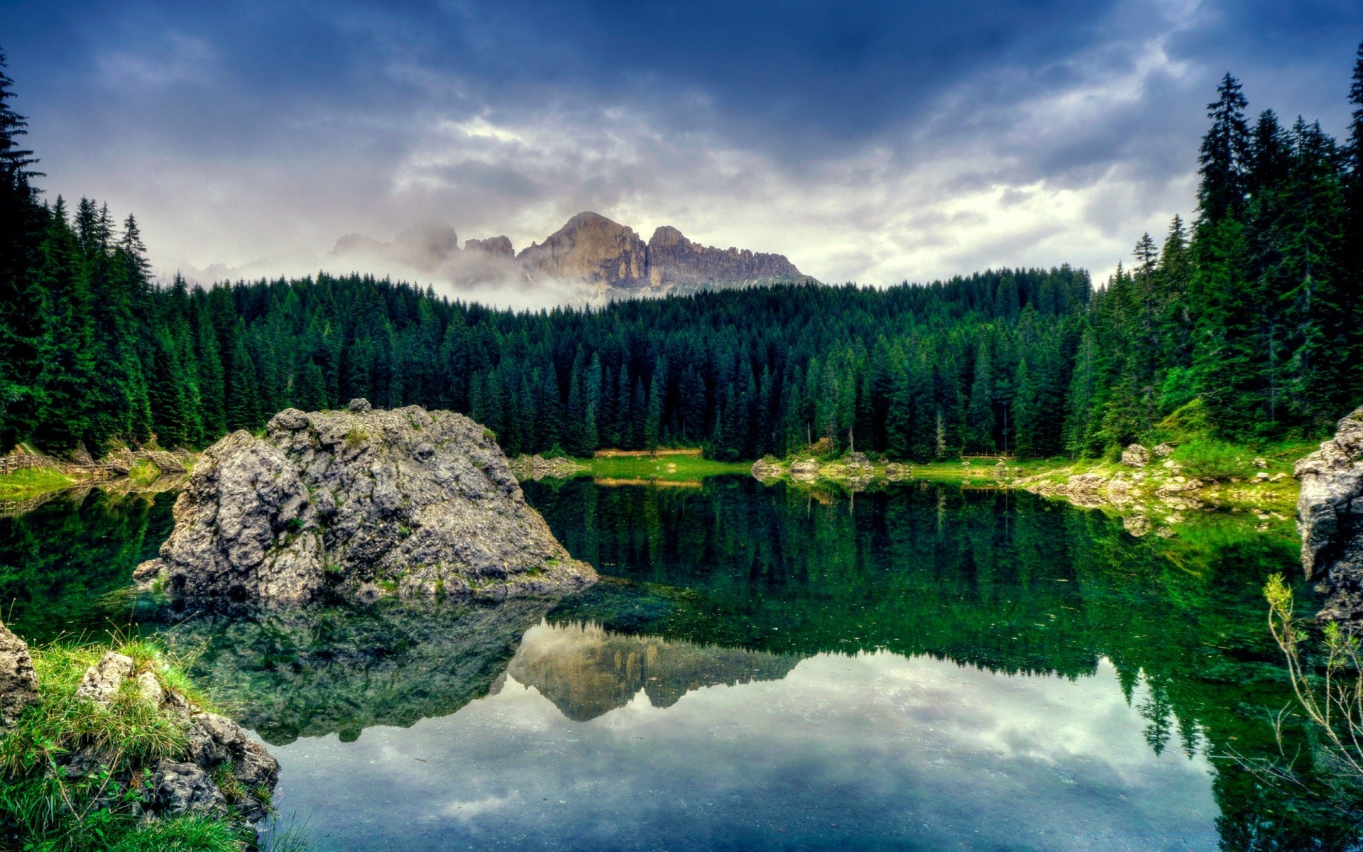 forest water lake landscape nature reflection outdoors sky tree wood mountain river travel scenic summer