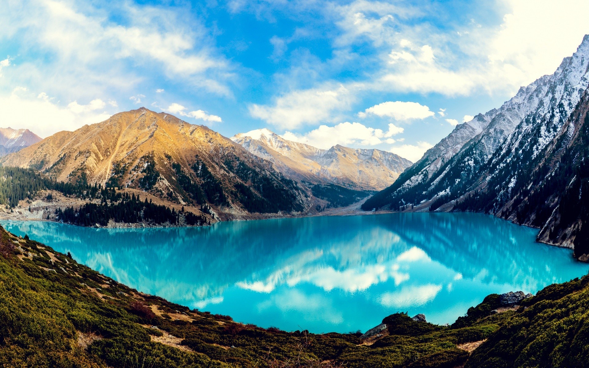 see berge wasser reisen landschaft schnee natur im freien himmel landschaftlich reizvoll