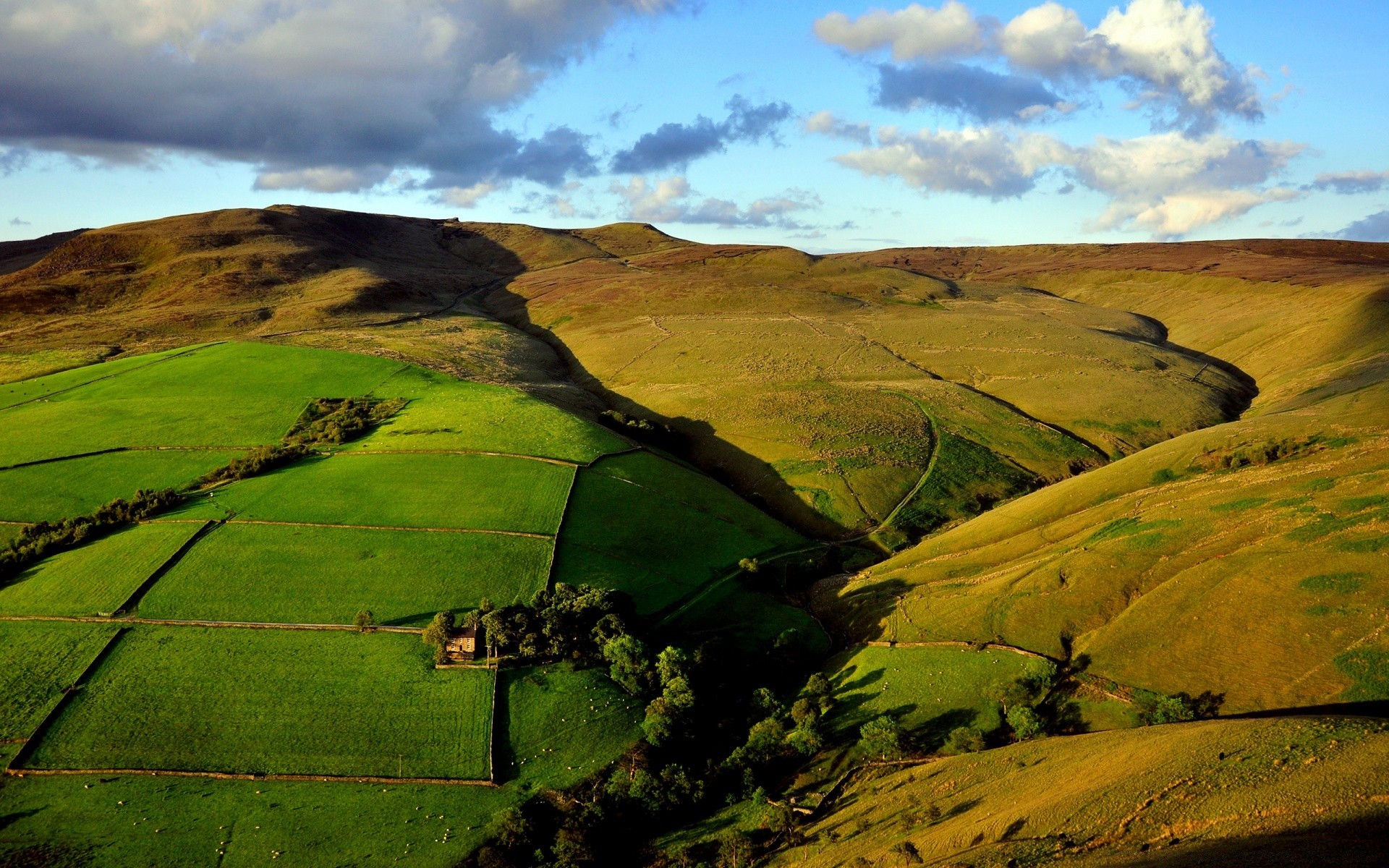 landscapes landscape cropland nature travel sky outdoors hill valley agriculture grass field scenic mountain sunset farm water dawn