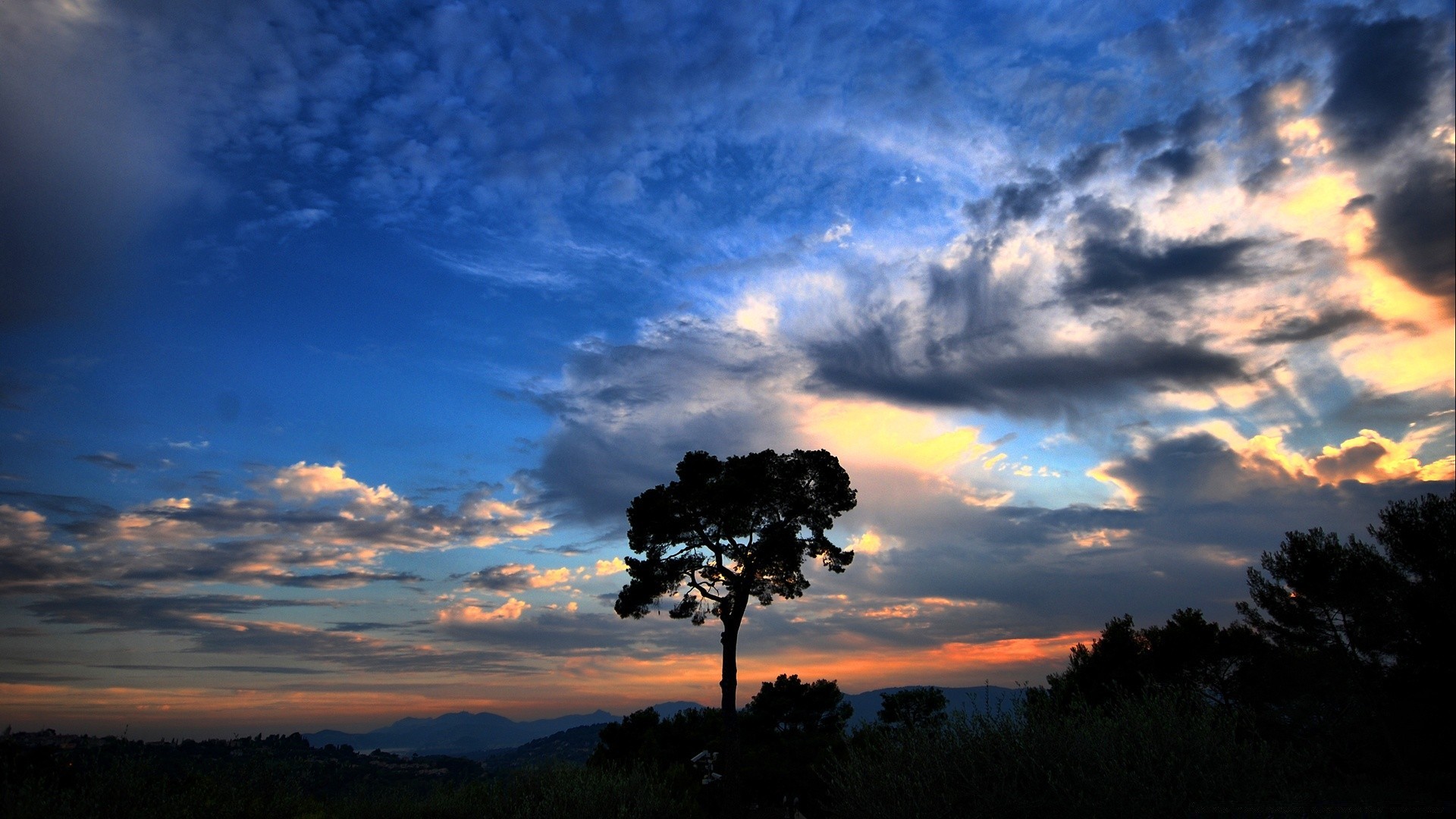 landschaft sonnenuntergang himmel dämmerung landschaft baum sonne abend silhouette im freien natur dämmerung gutes wetter licht hinterleuchtet