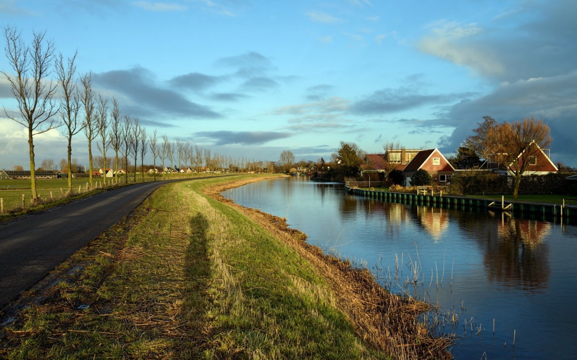 paesaggio acqua riflessione fiume lago paesaggio cielo albero all aperto natura legno viaggi