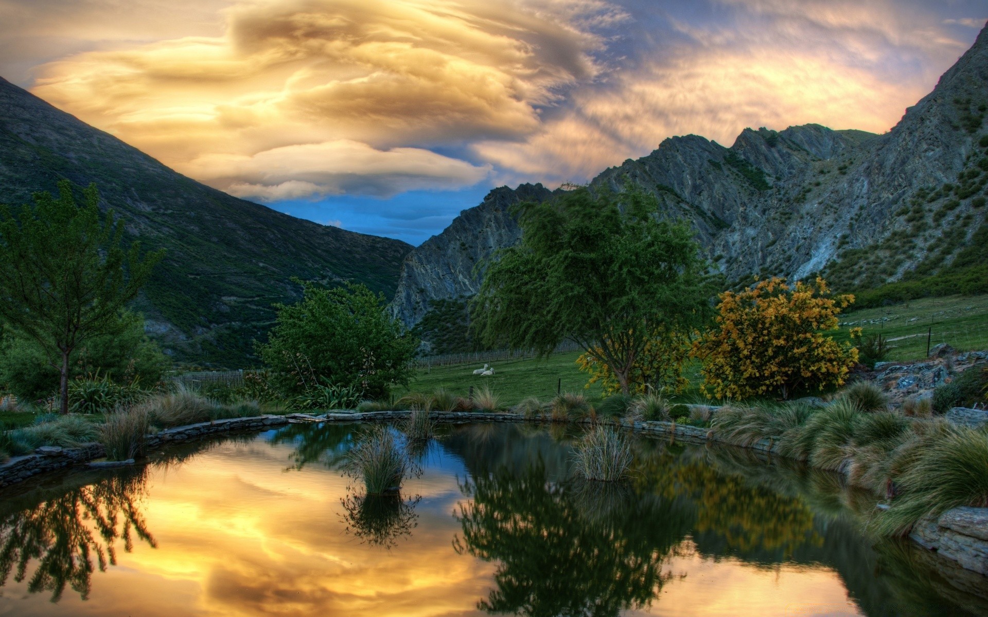 landscapes water travel mountain nature landscape outdoors sunset evening sky river tree dawn scenic lake reflection wood rock