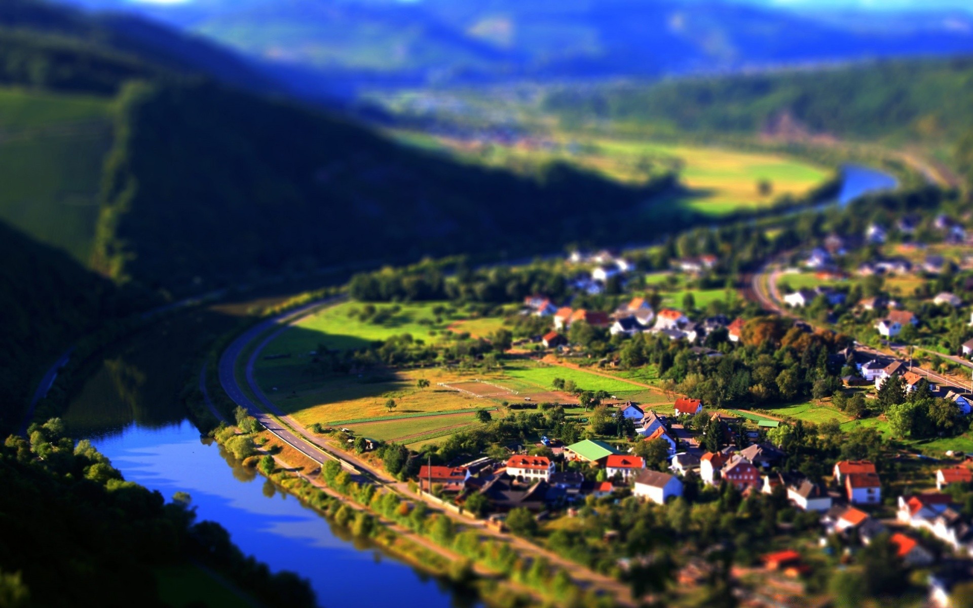 landschaft reisen im freien landschaft bebautes land landwirtschaft wasser baum berg haus hügel landschaft tal himmel stadt natur landschaftlich straße stadt