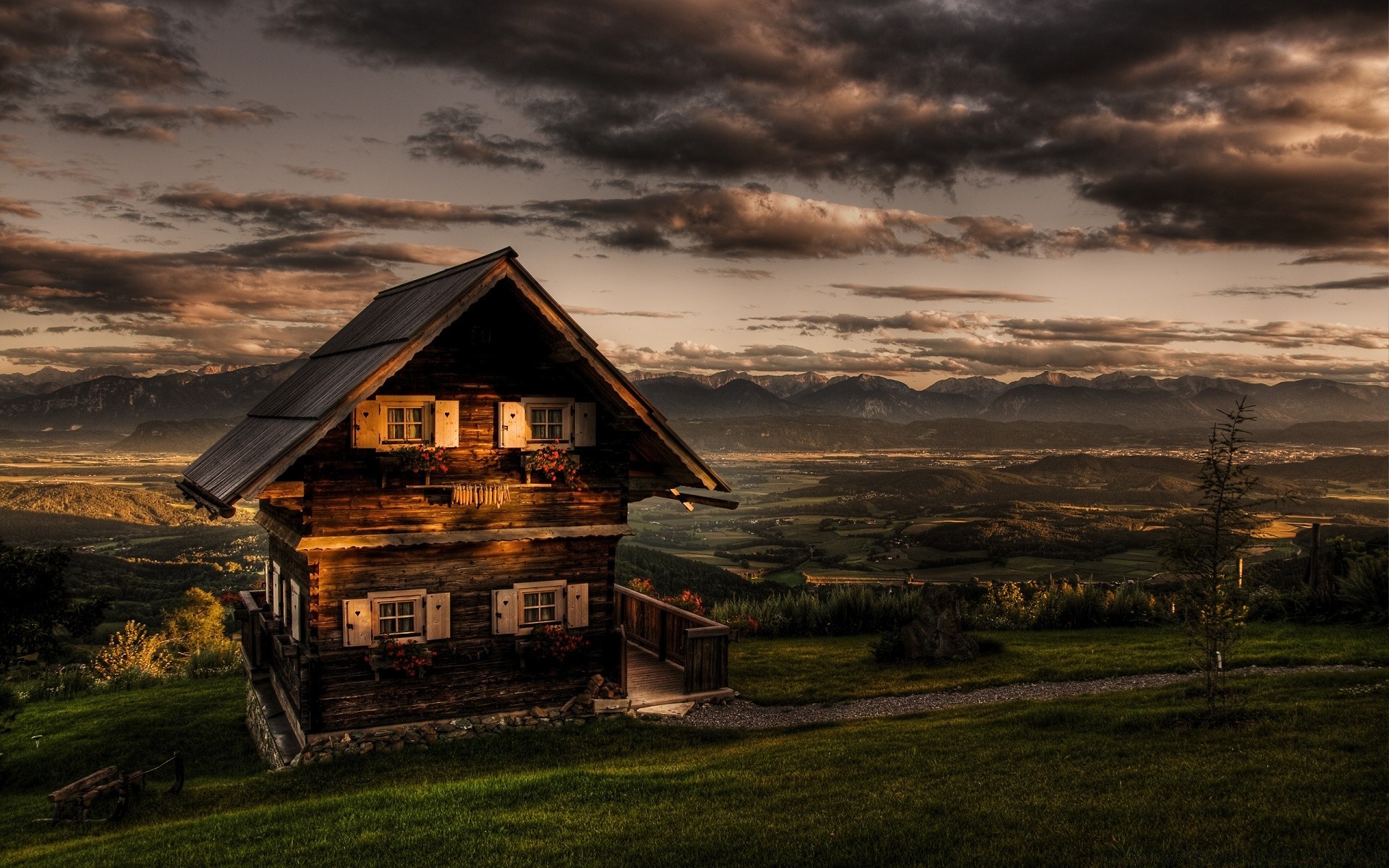 paysage maison maison bungalow grange coucher de soleil ciel paysage à l extérieur maison ferme architecture bois aube abandonné