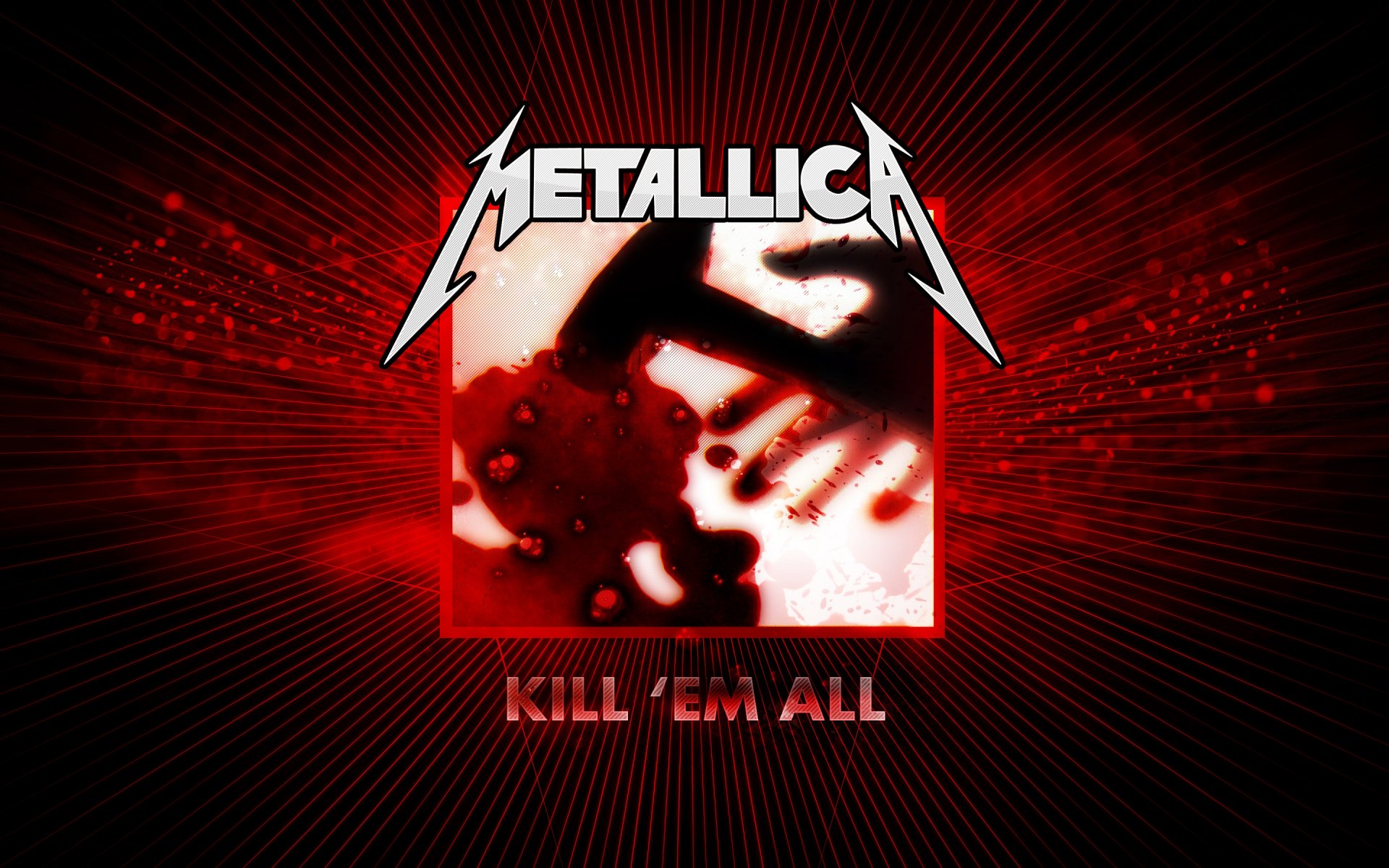 metallica первый альбом 1983 года обложка убейте их всех