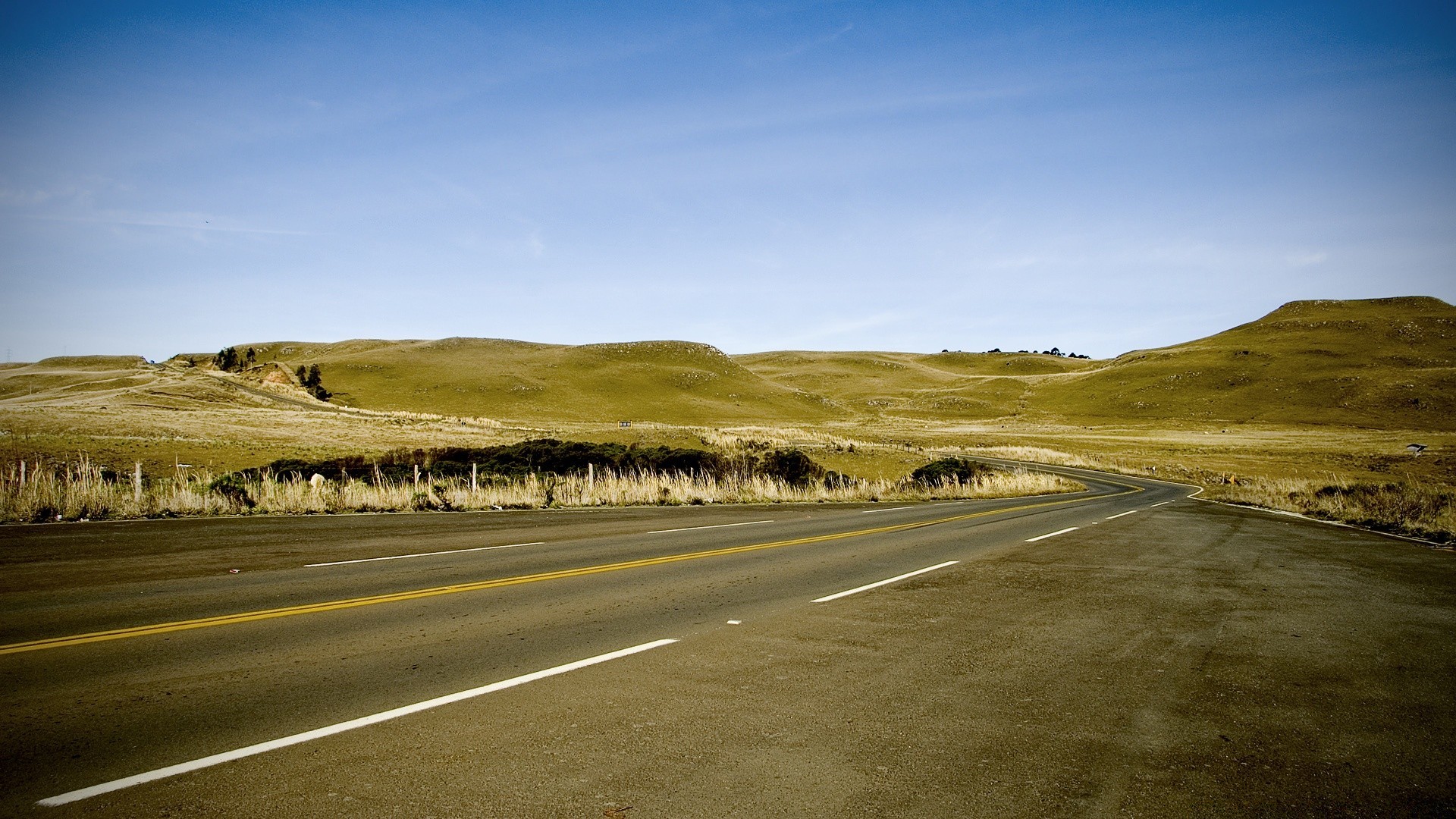 landscapes road landscape travel outdoors sky highway countryside grass hill