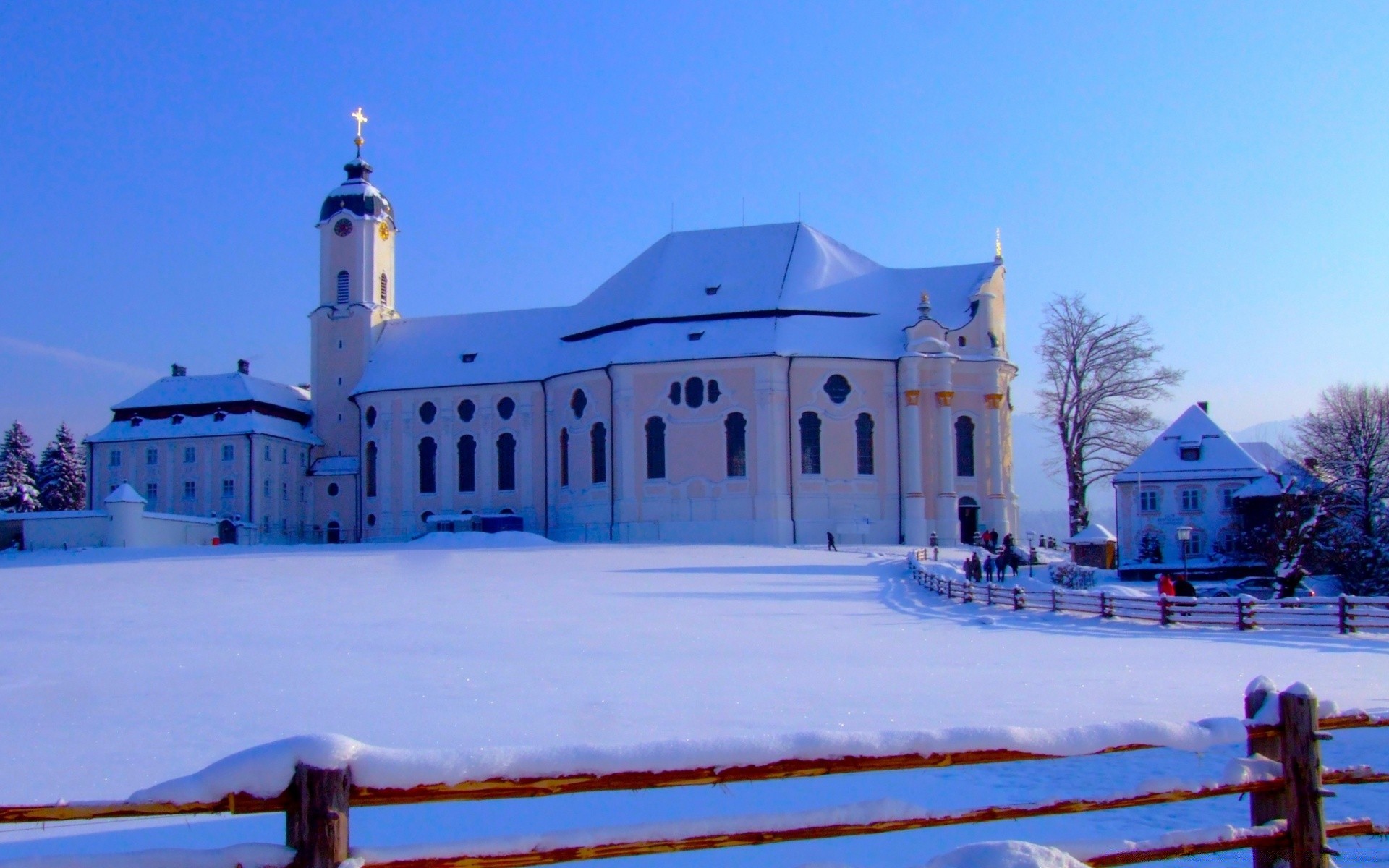 manzara mimari seyahat kış açık havada ev kar gökyüzü gün ışığı kilise ev din ağaç manzara