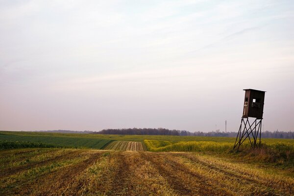 Paisagens de um belo campo rural