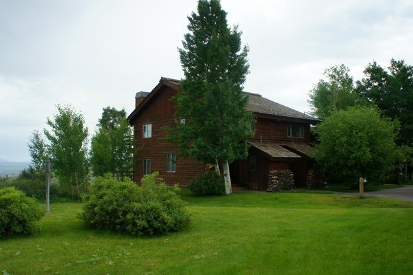 Landschaften Haus Rasen Architektur