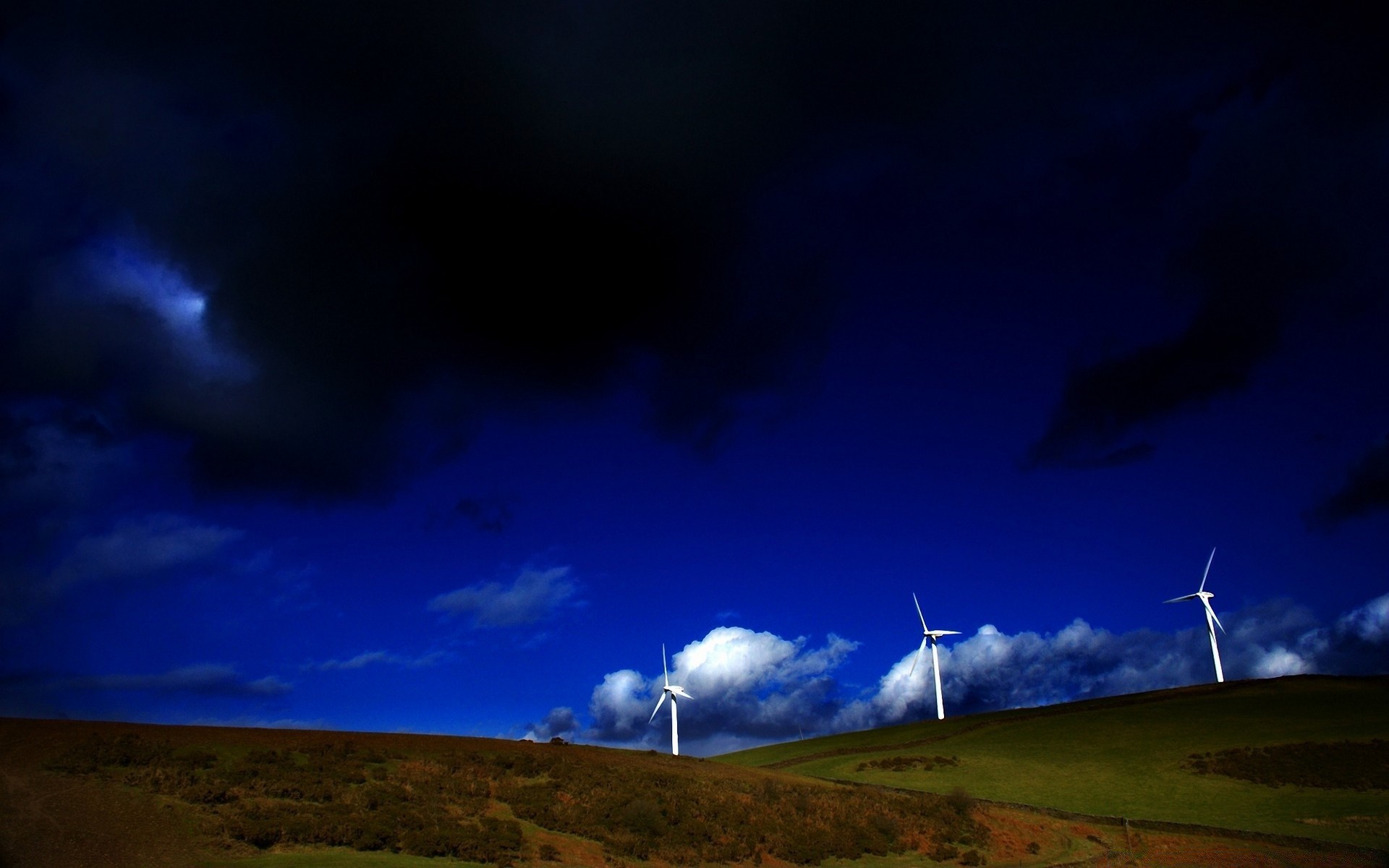 landscapes sky landscape light energy evening sunset silhouette electricity moon nature dark