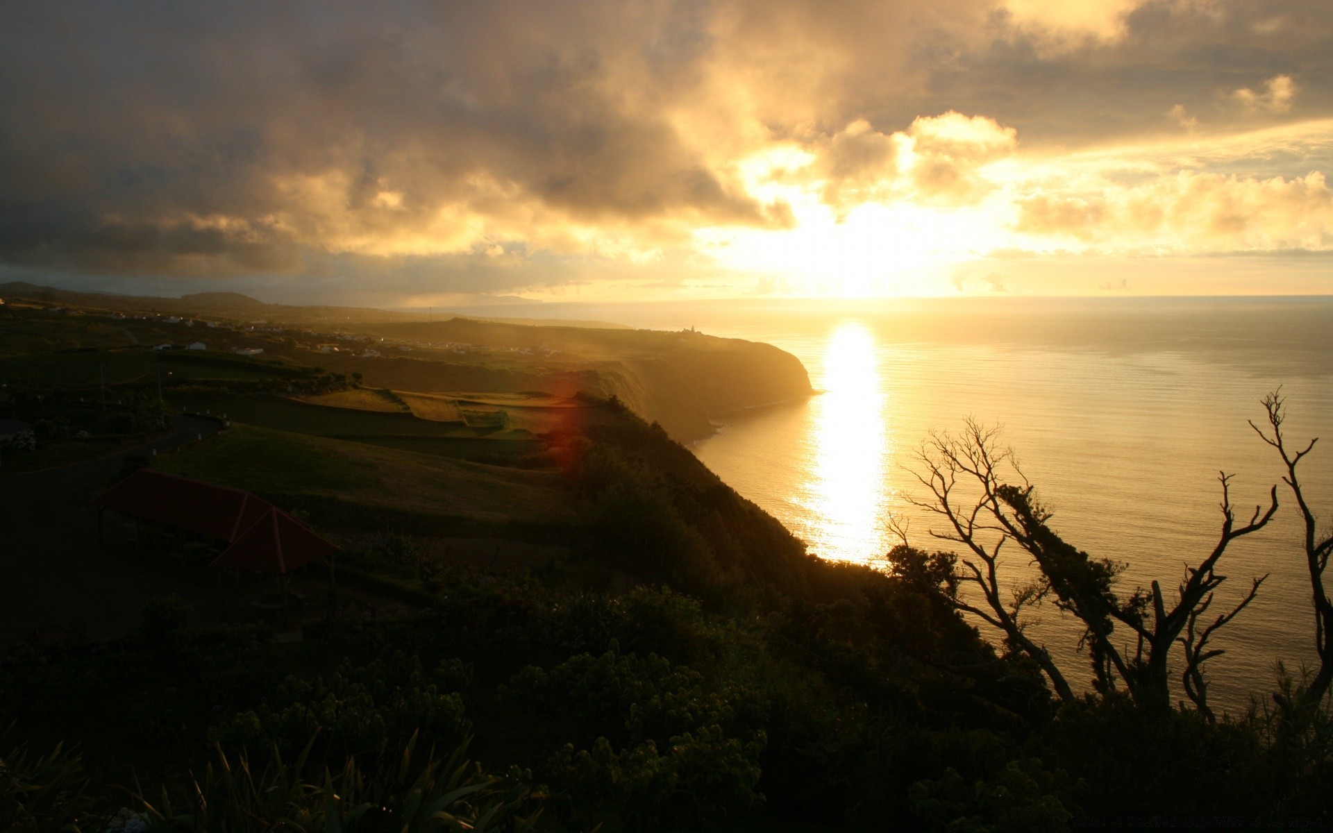 landschaft sonnenuntergang landschaft dämmerung abend dämmerung sonne himmel nebel licht strand natur meer wasser ozean sturm baum wolke wetter meer hintergrundbeleuchtung