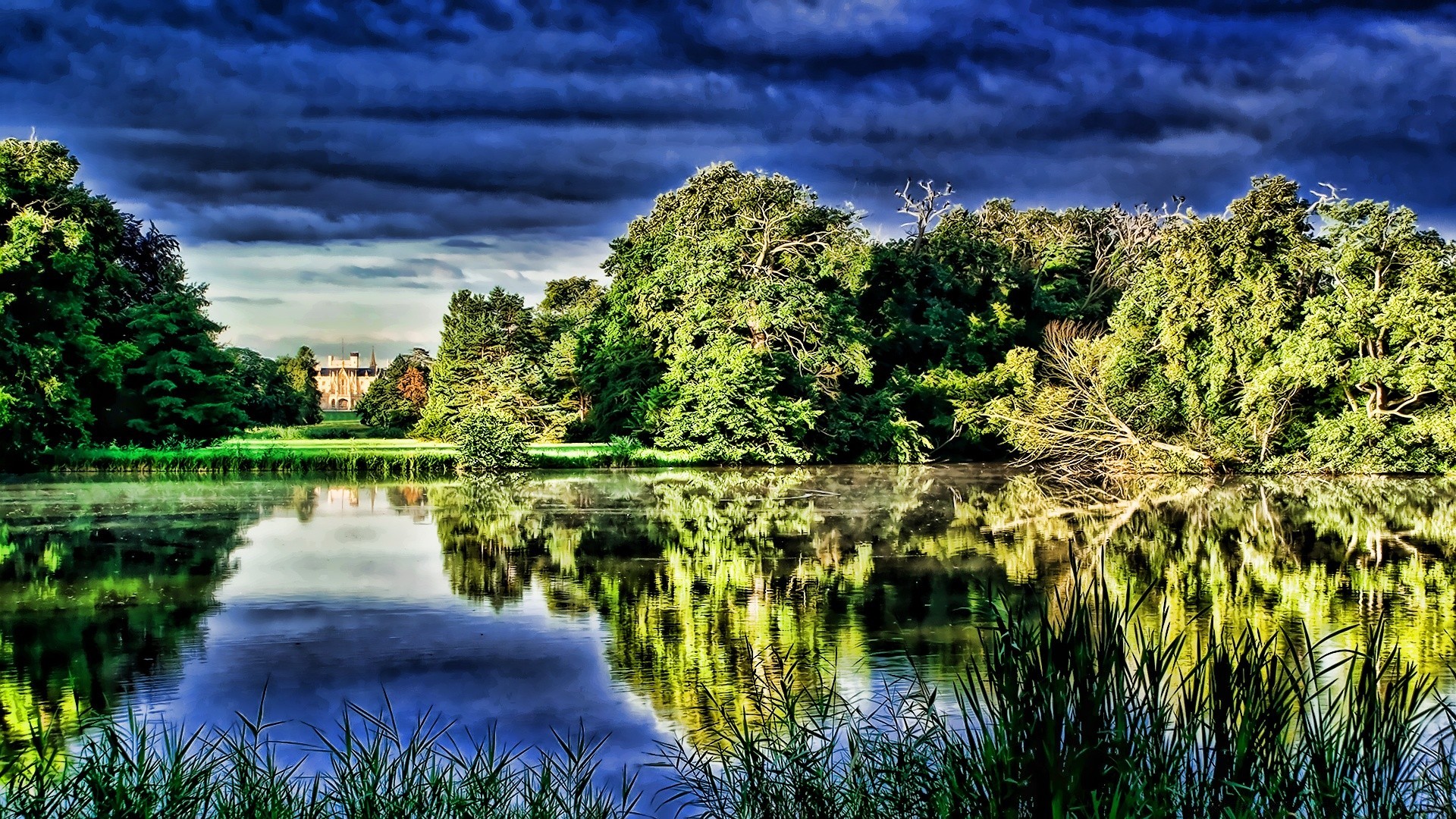 paysage eau nature rivière réflexion paysage lac ciel arbre à l extérieur herbe voyage piscine été bois sang-froid coucher de soleil aube