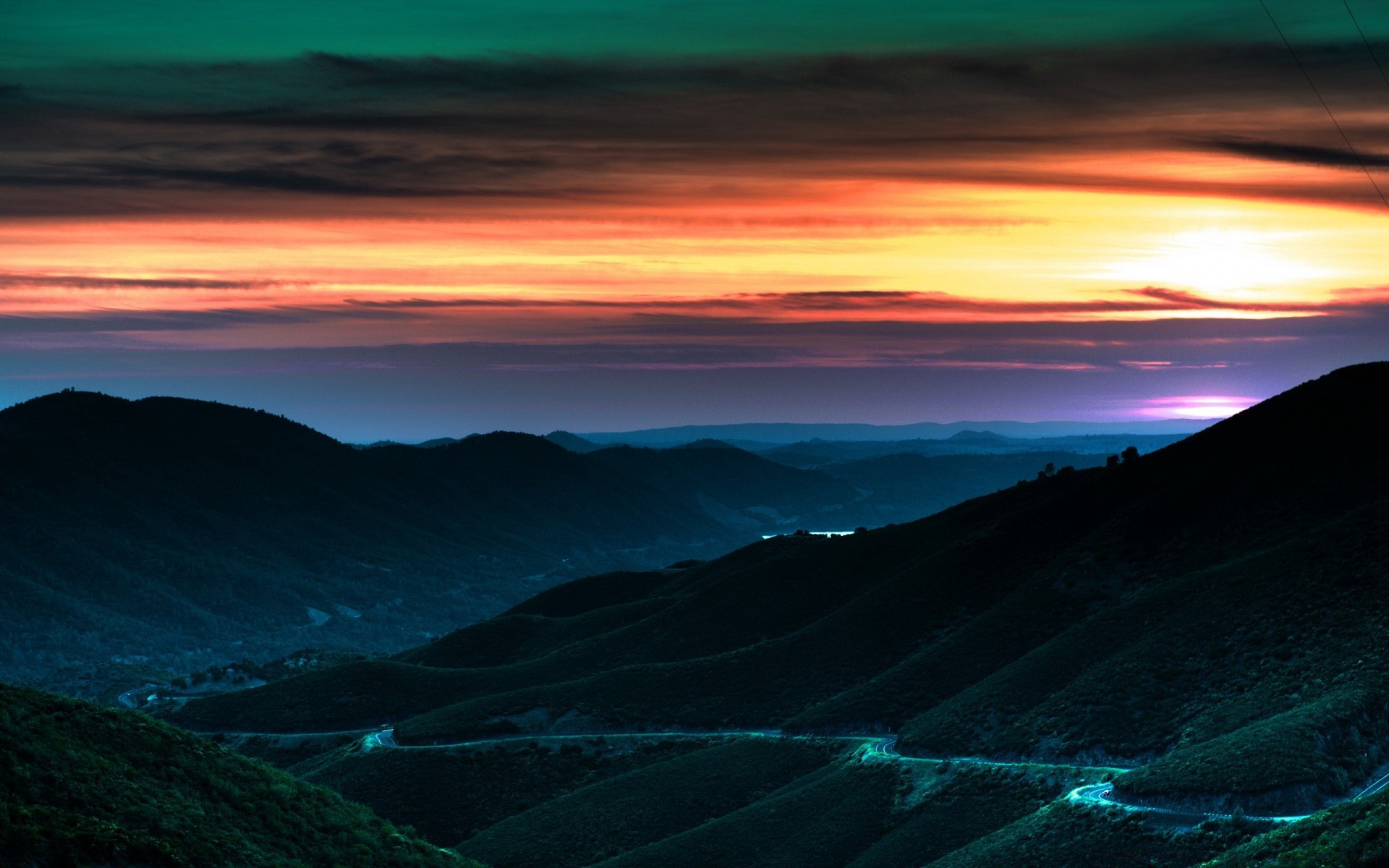 landscapes sunset dawn evening dusk water sky travel landscape sun nature outdoors mountain light