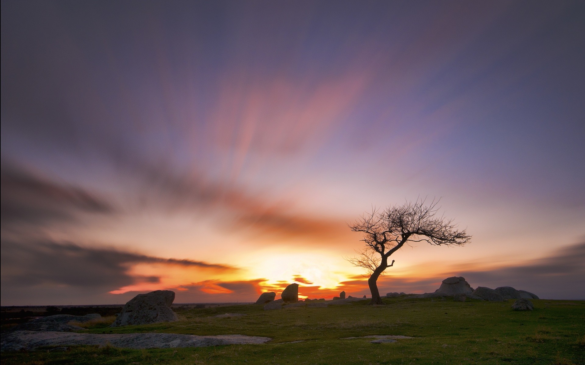 paisaje puesta de sol amanecer noche paisaje crepúsculo cielo sol naturaleza al aire libre viajes niebla iluminado luz