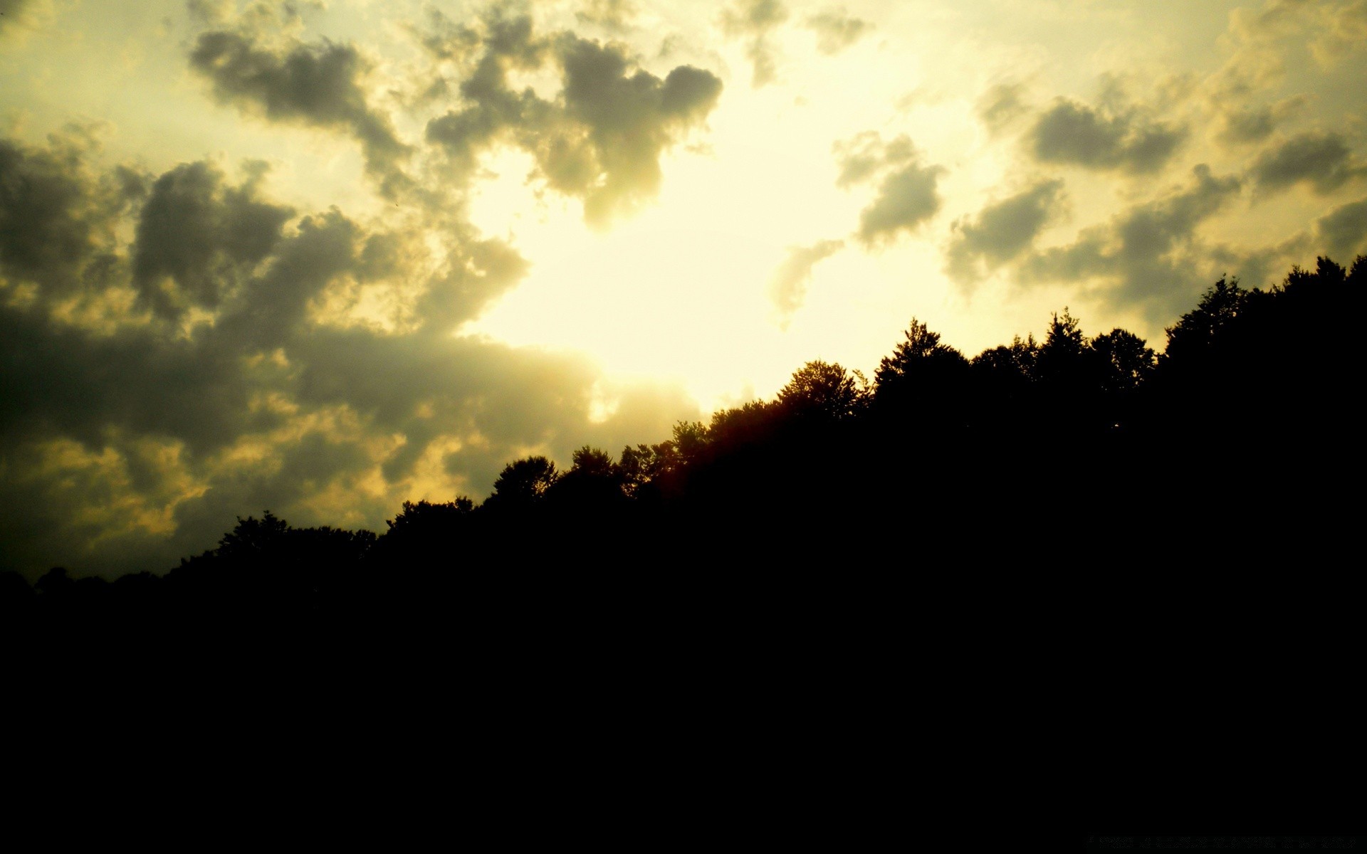 paisaje puesta de sol paisaje cielo iluminado silueta árbol sol amanecer noche luz naturaleza niebla crepúsculo oscuro al aire libre