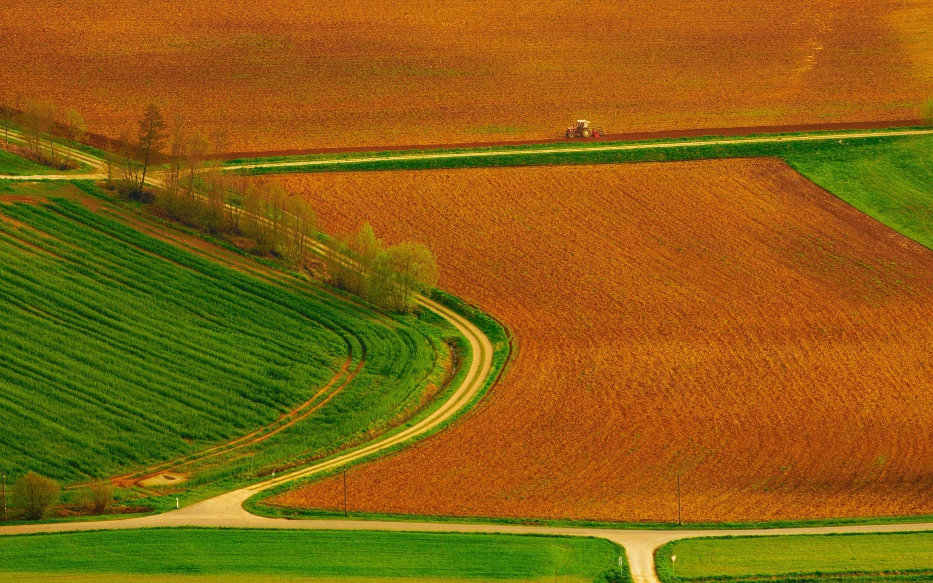 landscapes grass road nature landscape field desktop cropland