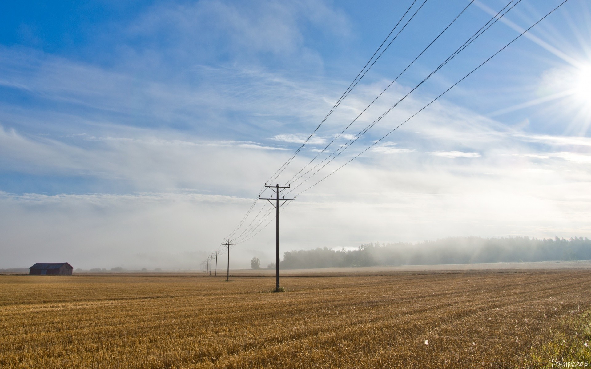 paysage paysage agriculture ferme ciel champ fil électricité industrie énergie campagne environnement rural tension blé nature puissance pâturage acromie à l extérieur