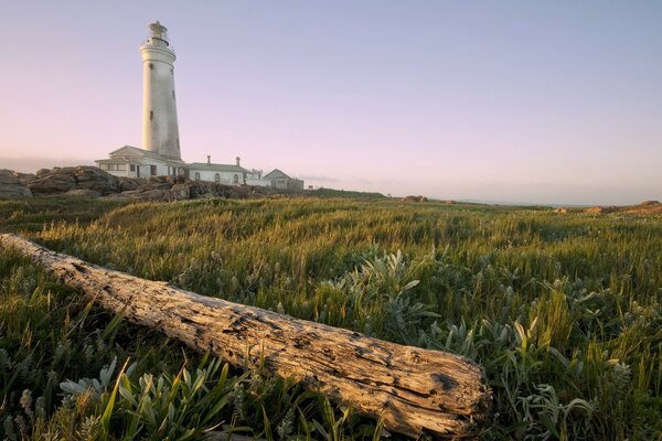 Outdoor lighthouse landscape