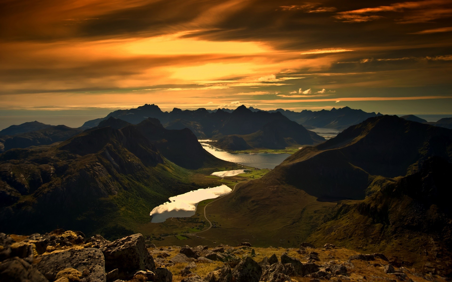 mountains sunset mountain travel dawn outdoors landscape sky water evening nature snow dusk valley