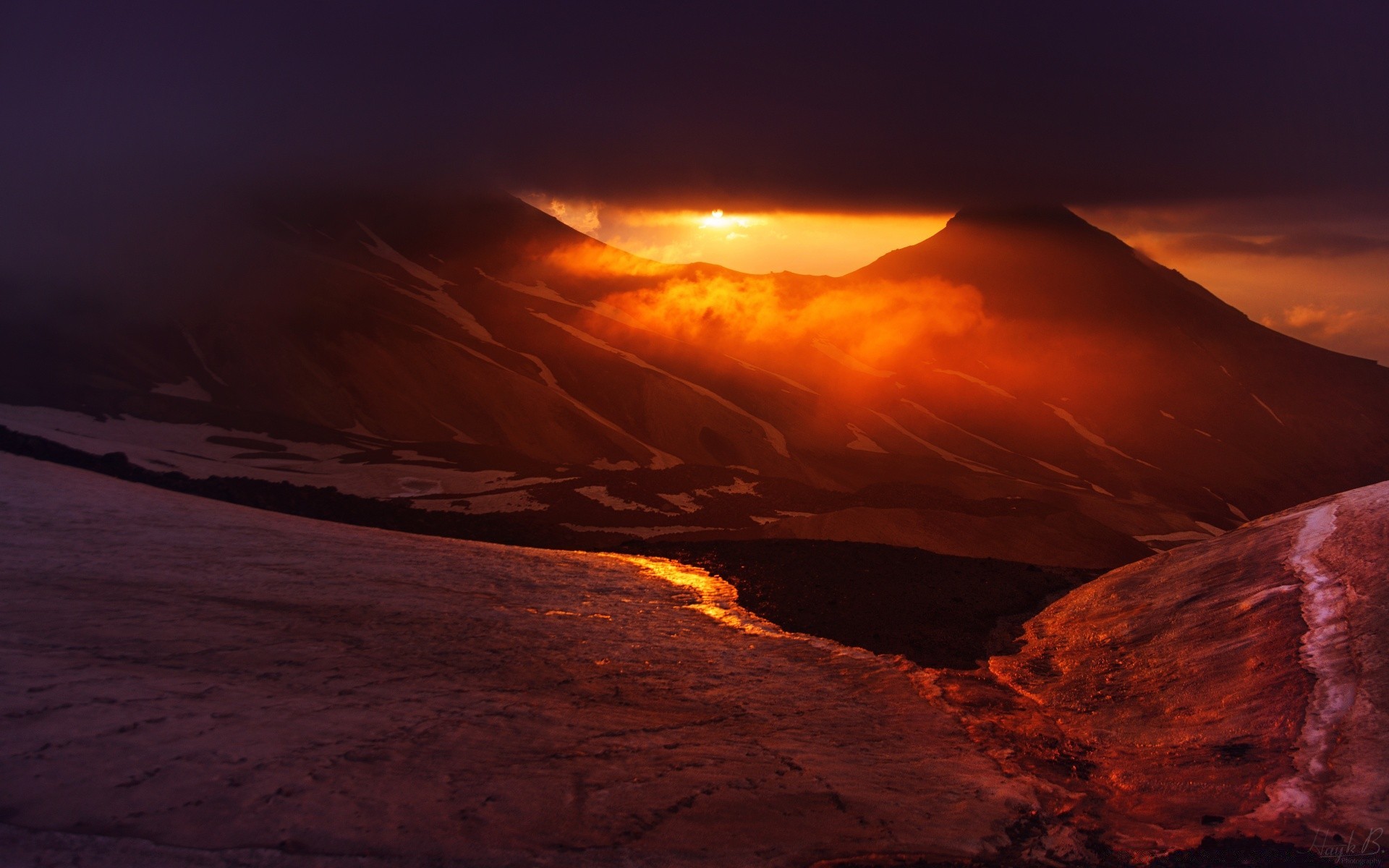 berge sonnenuntergang dämmerung wüste abend landschaft berge reisen vulkan himmel dämmerung sonne im freien schnee licht