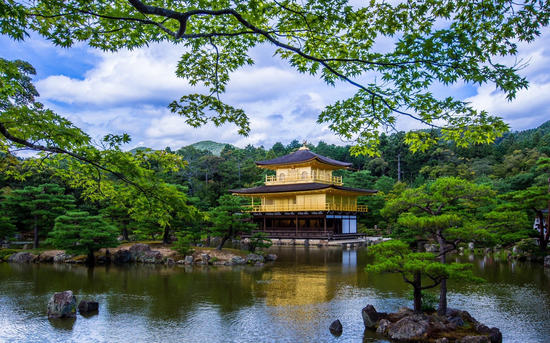 lake water tree travel wood marquee pool nature zen outdoors traditional landscape park river garden reflection building architecture summer