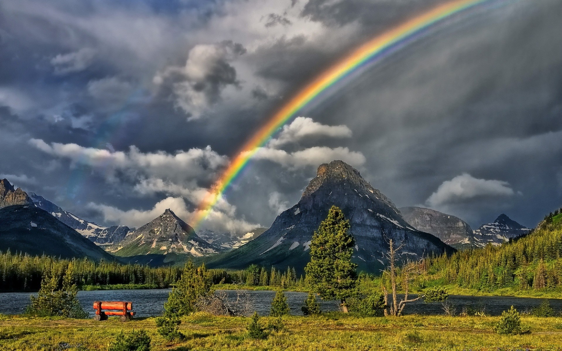 lake landscape mountain travel nature wood outdoors sky snow scenic tree fall daylight grass