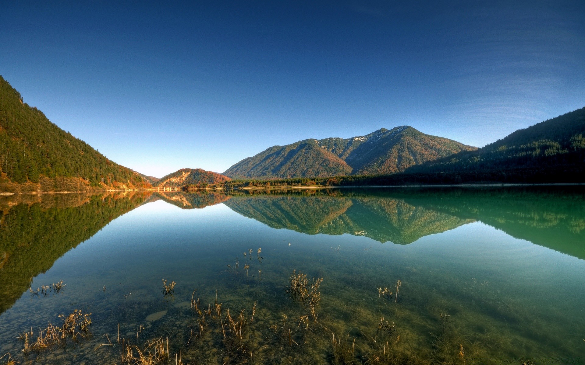 mountains lake water landscape mountain travel reflection nature outdoors river sky snow dawn scenic tree