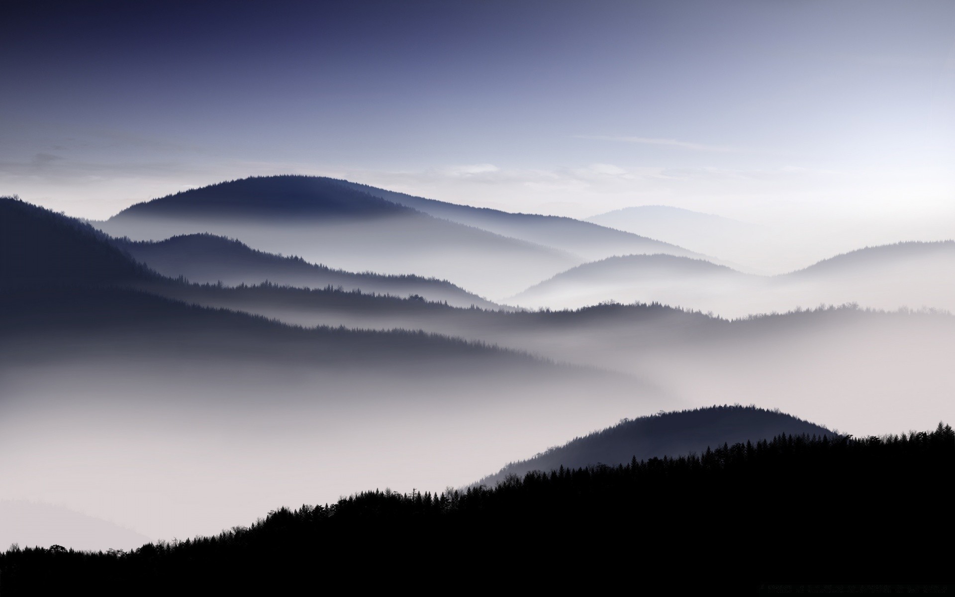 mountains sunset landscape mountain dawn fog sky nature travel evening mist light tree snow sun outdoors dusk cloud