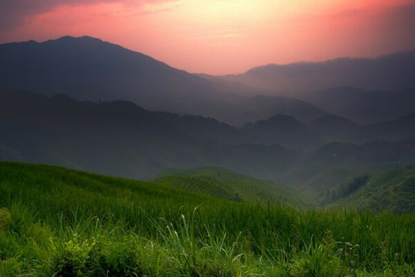 O amanhecer é o mais belo do mundo