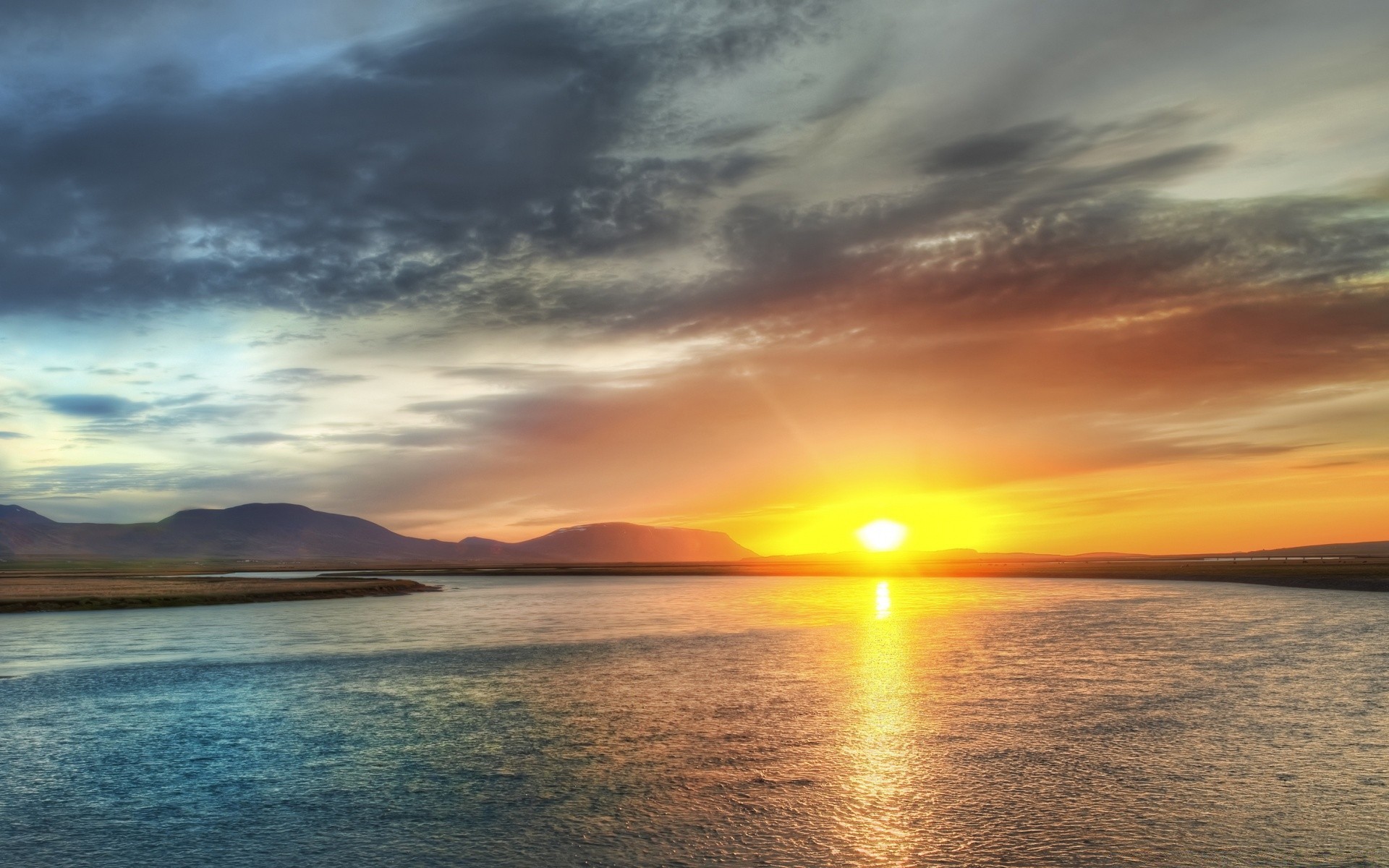 rivers ponds and streams sunset water dawn sun dusk evening sea sky beach landscape ocean fair weather seascape