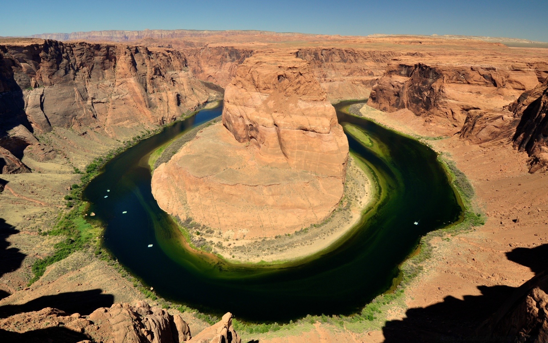 rivers ponds and streams landscape canyon desert scenic travel outdoors valley rock geology water sky nature sand sandstone park