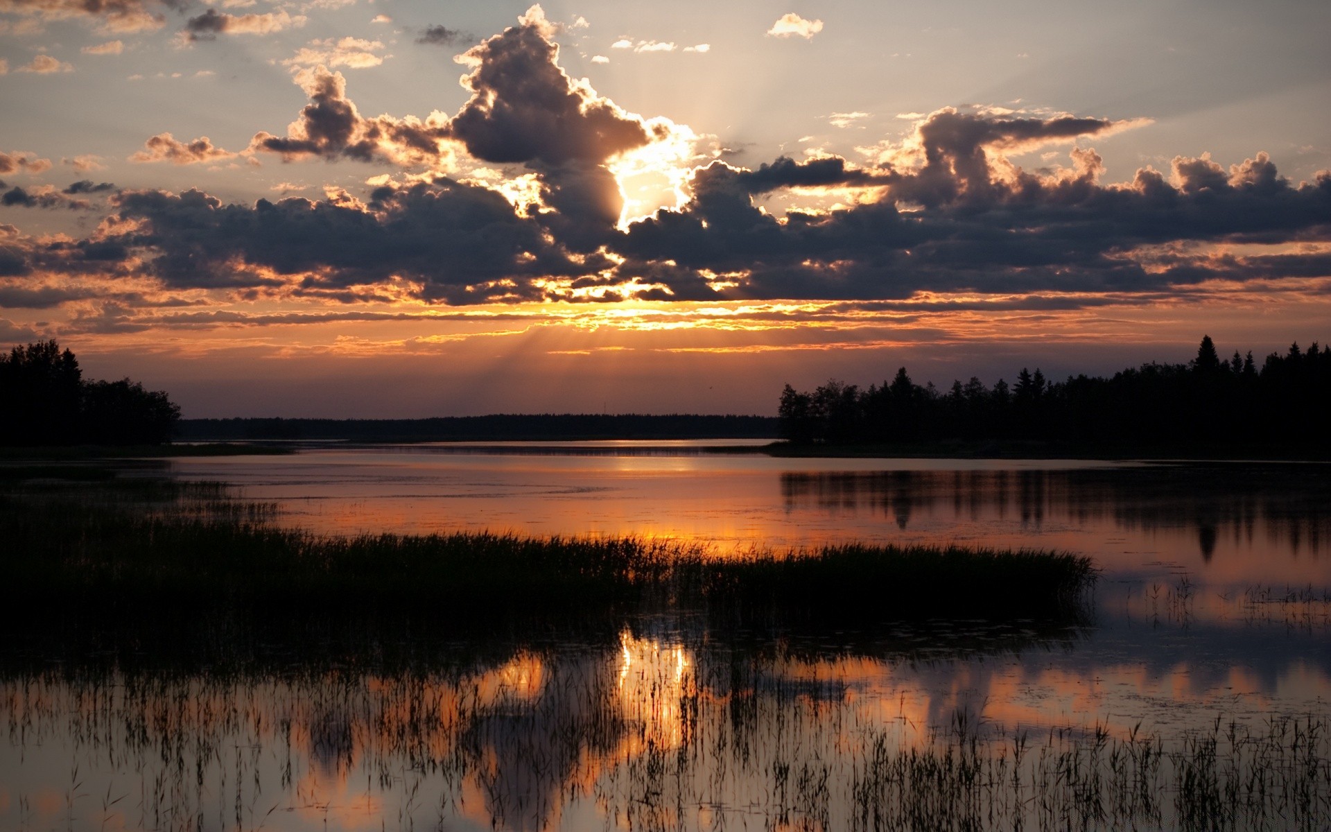 rivières étangs et ruisseaux étangs et ruisseaux réflexion coucher de soleil eau aube lac nature à l extérieur soir paysage rivière automne crépuscule sang-froid ciel